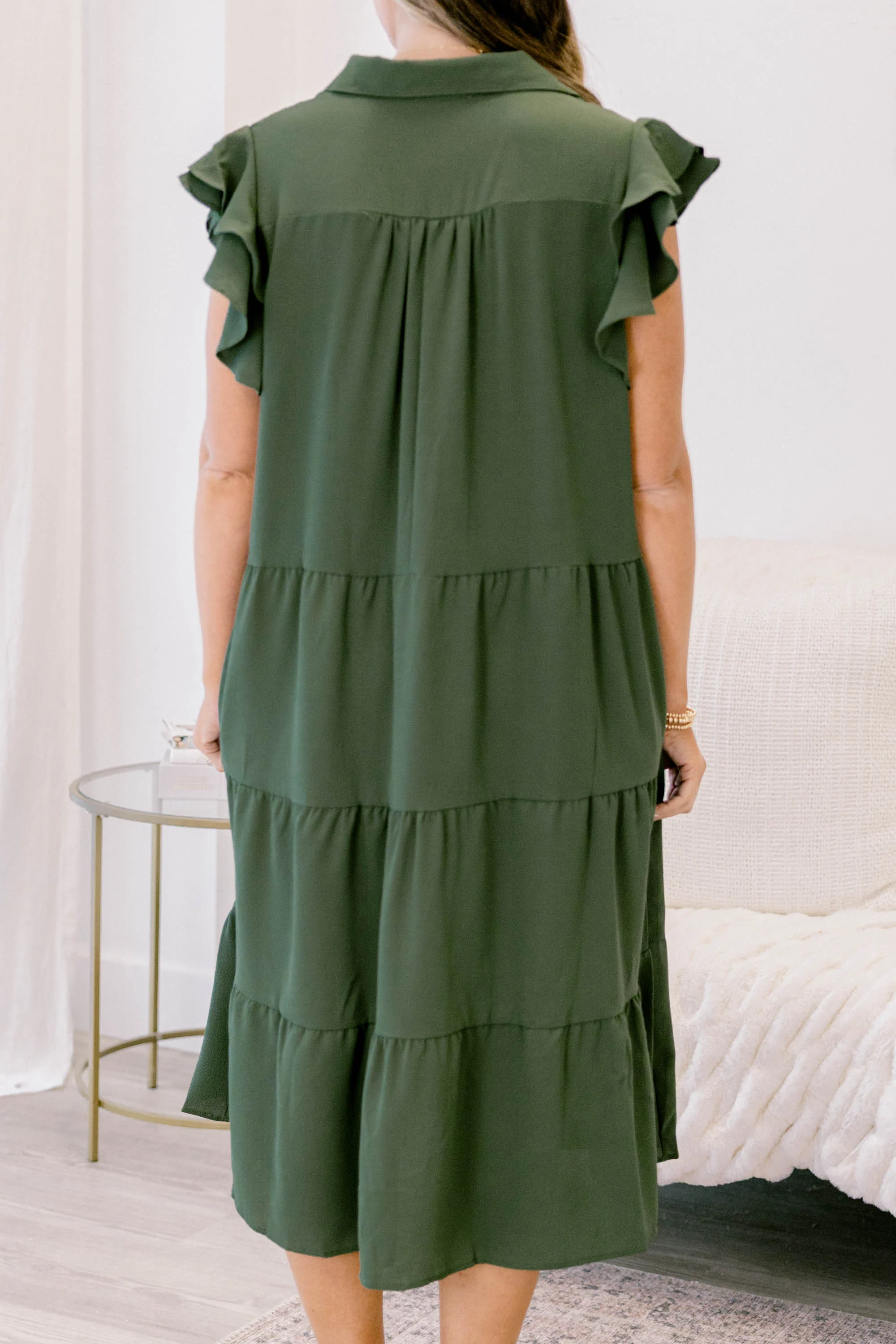 Play Time Dress, Olive - Giverhouse