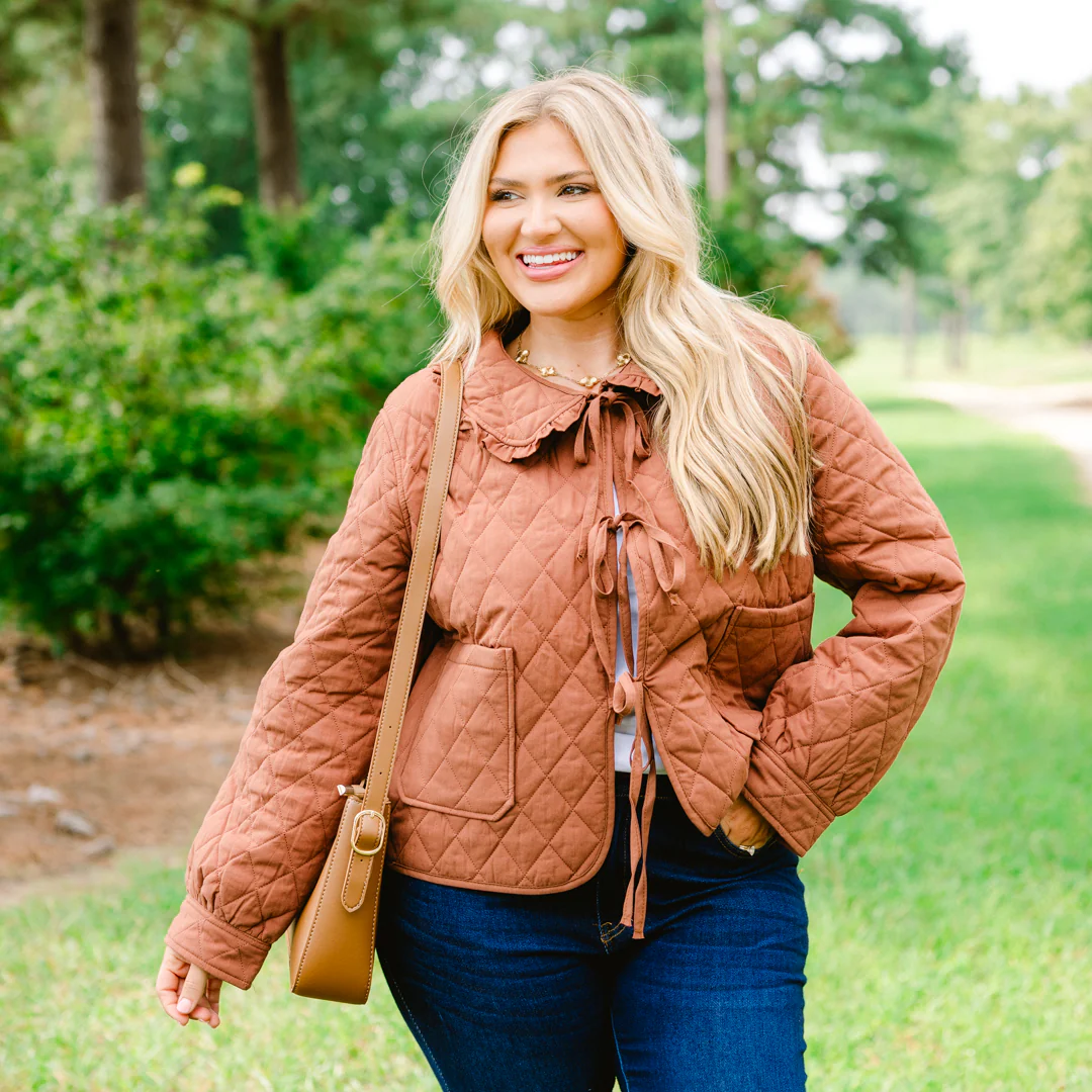 Beautiful Noise Jacket, Brown - Giverhouse
