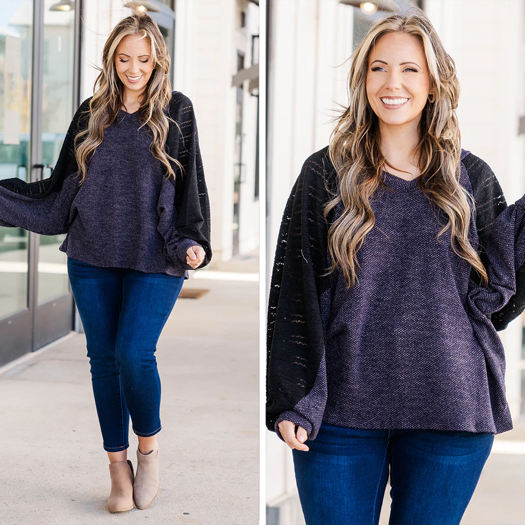 Forever In Your Mind Sweater, Charcoal - Giverhouse