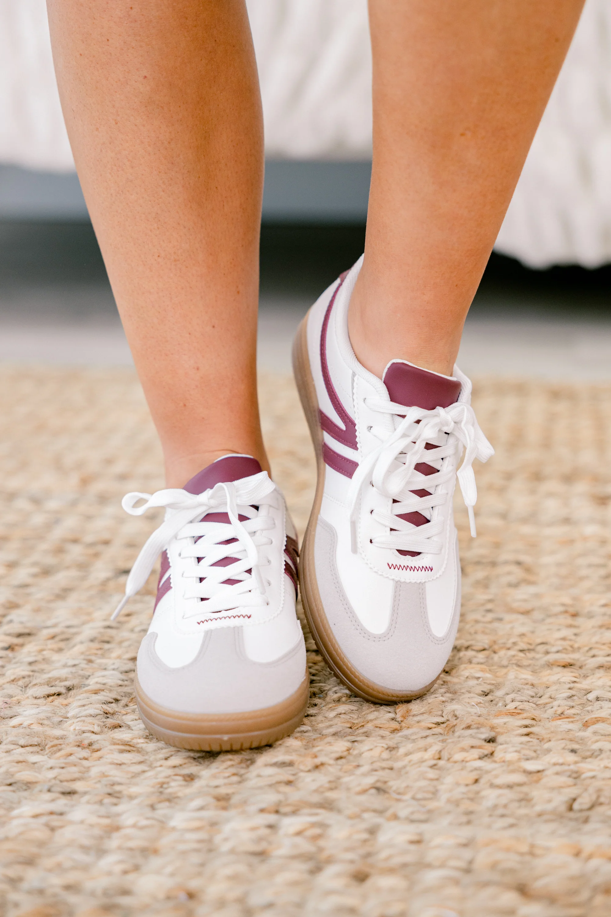 Running The Show Sneakers, Red - Giverhouse