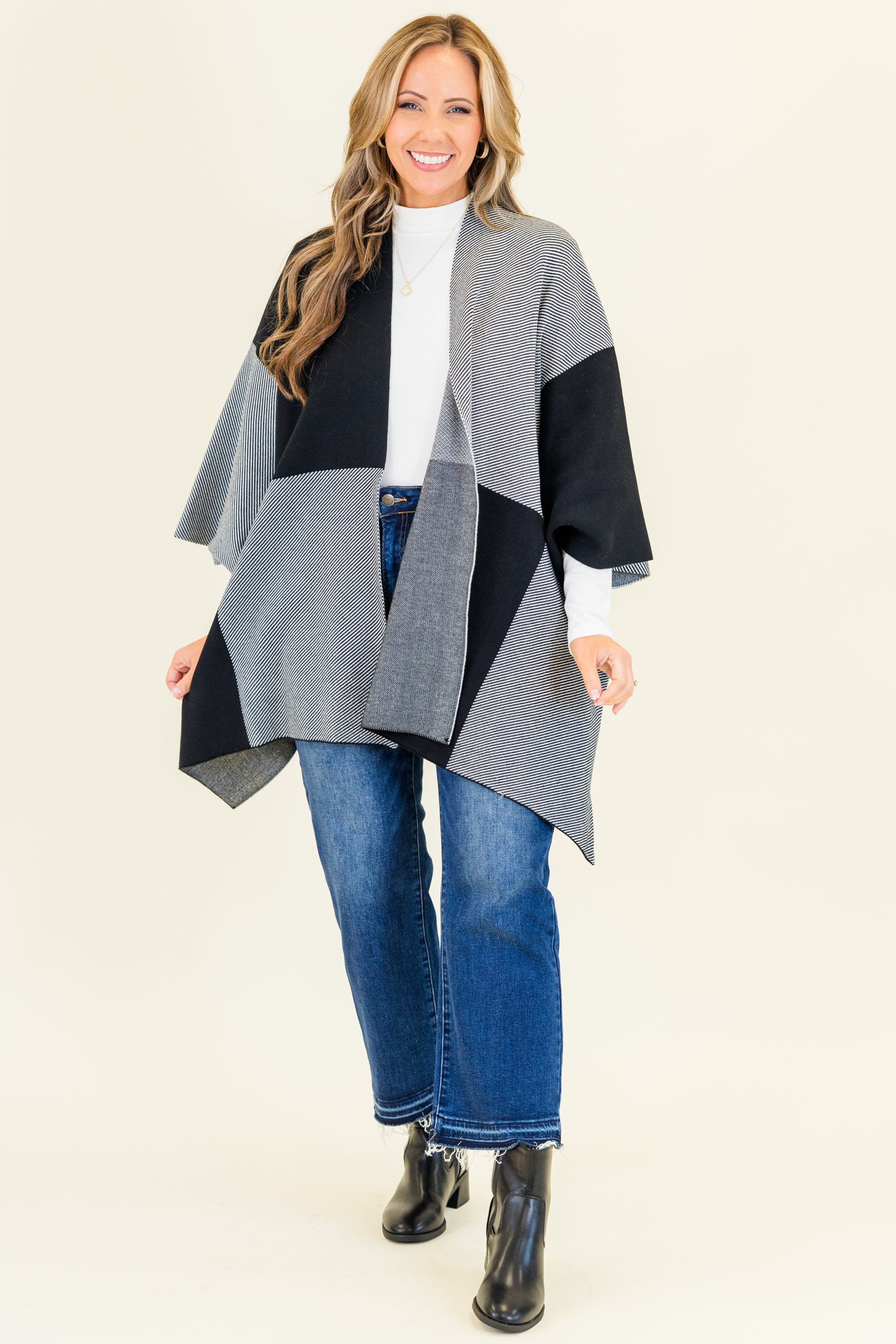 Moonlit Mirage Duster, Black - Giverhouse