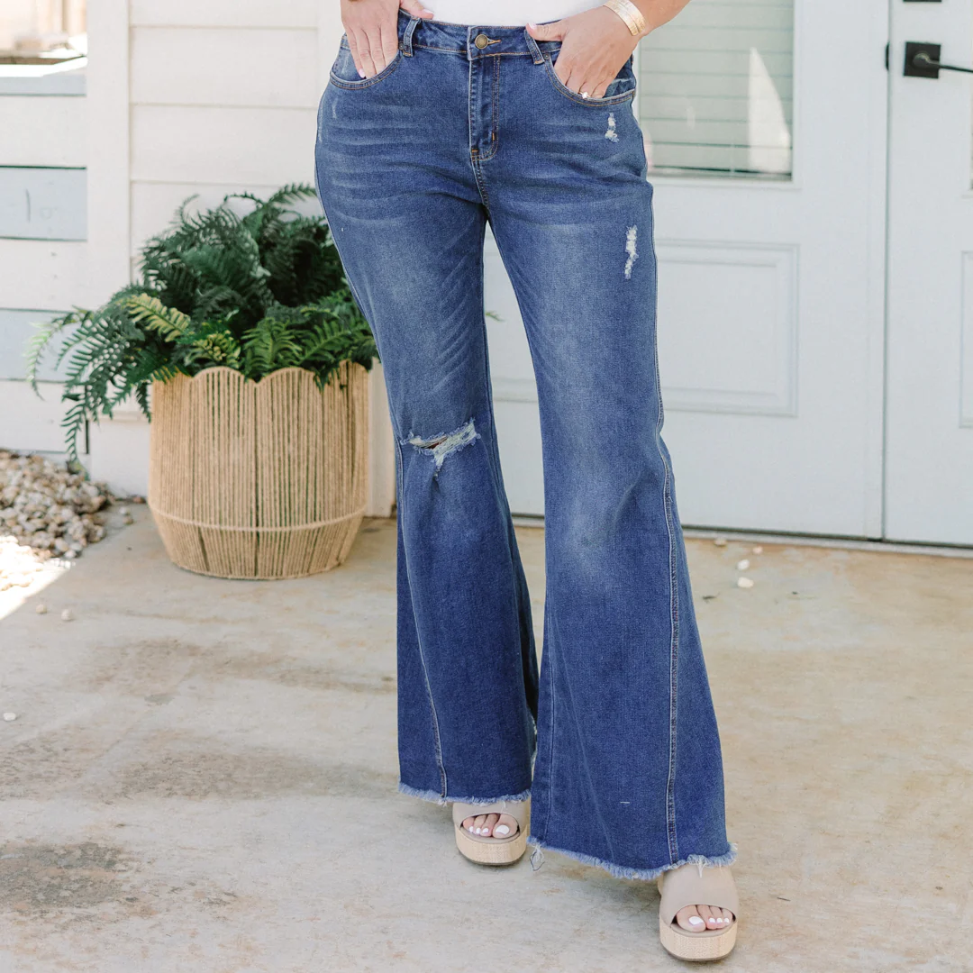 On An Adventure Jeans, Dark Wash - Giverhouse