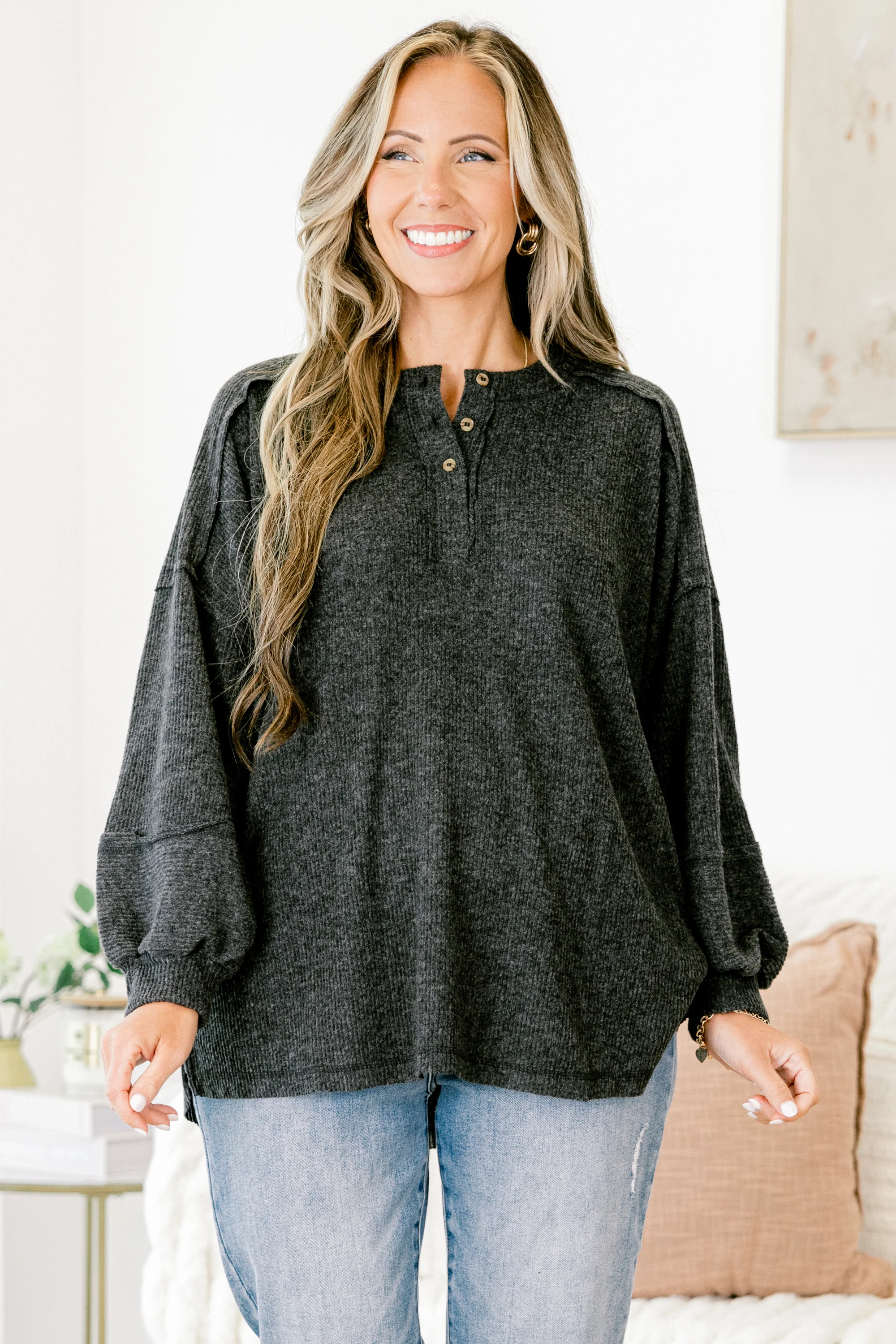 Chill Days Sweater, Black - Giverhouse