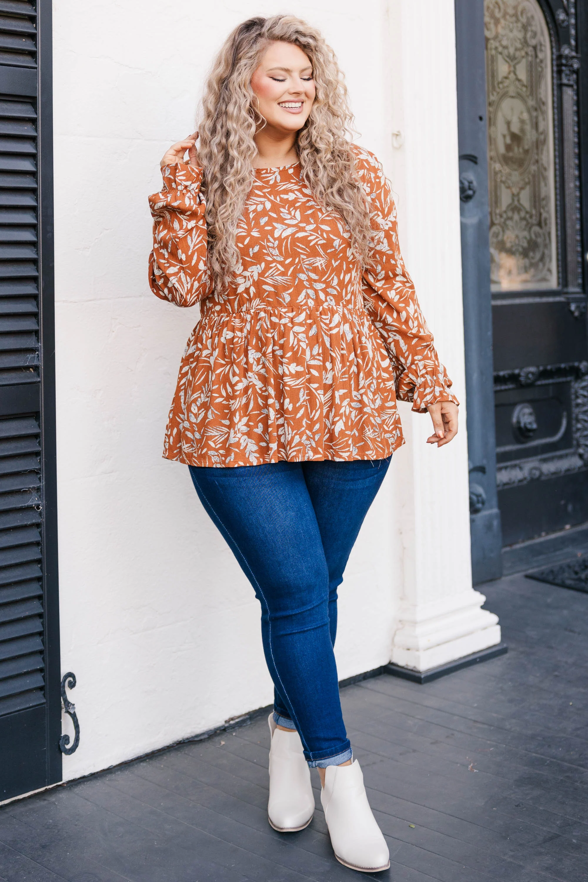 A Pure Heart Top, Rust - Giverhouse