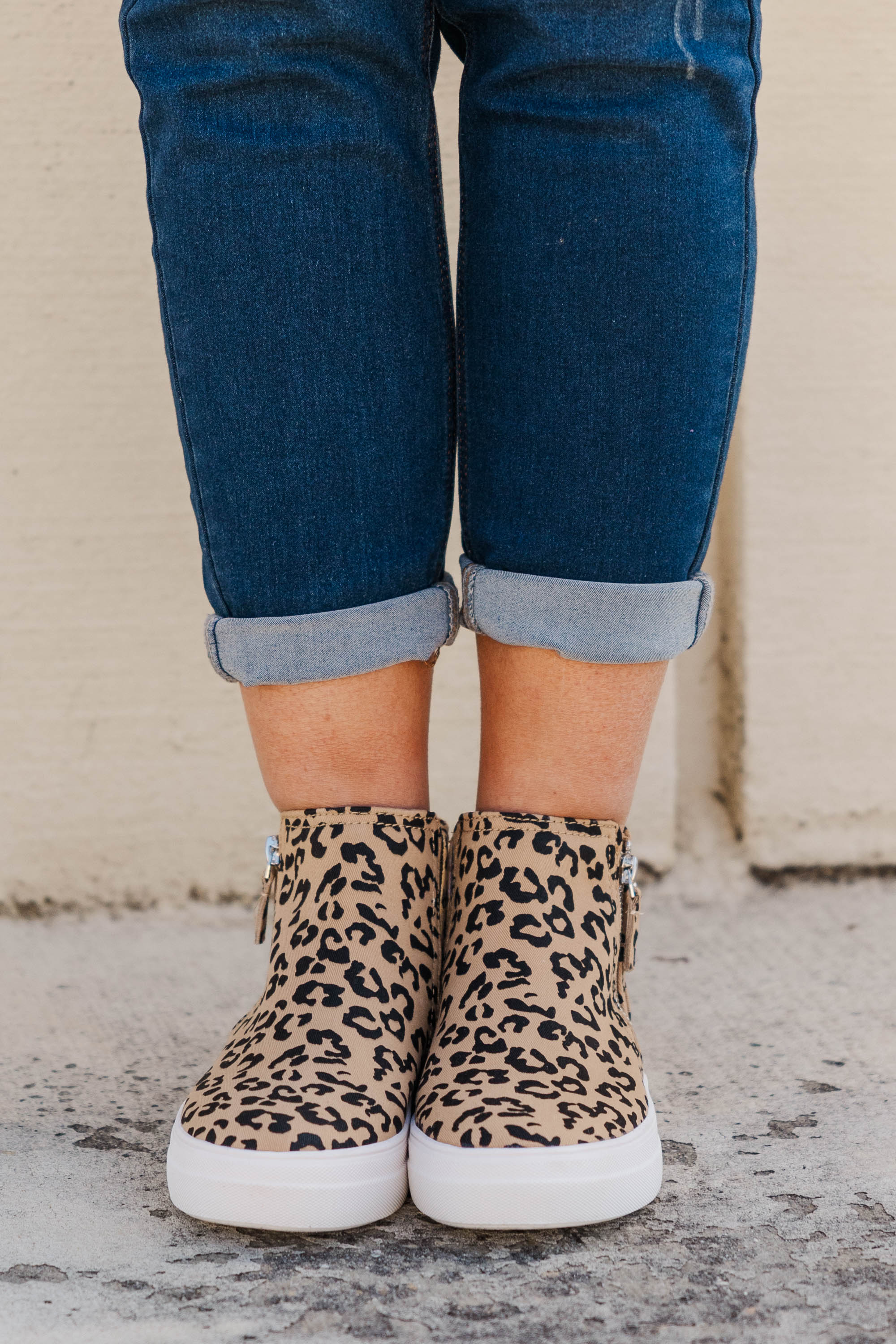 Into The Jungle Sneakers, Leopard - Giverhouse