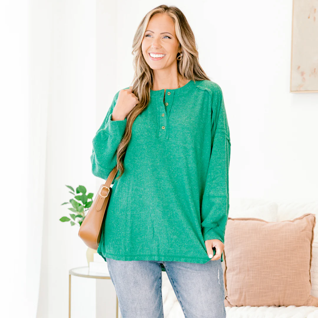 Chill Days Sweater, Forest - Giverhouse