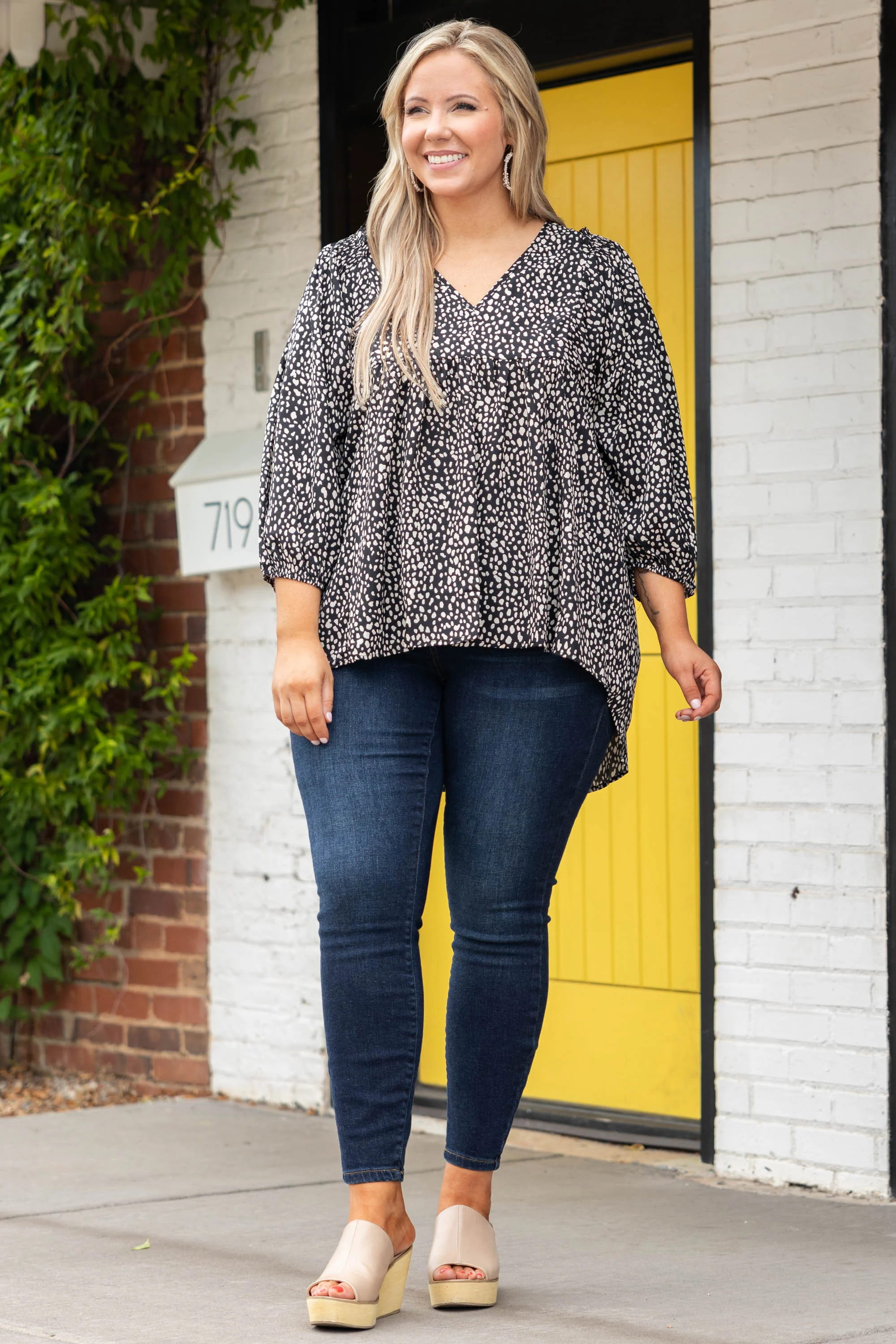 Lose Your Breath Top, Black - Giverhouse