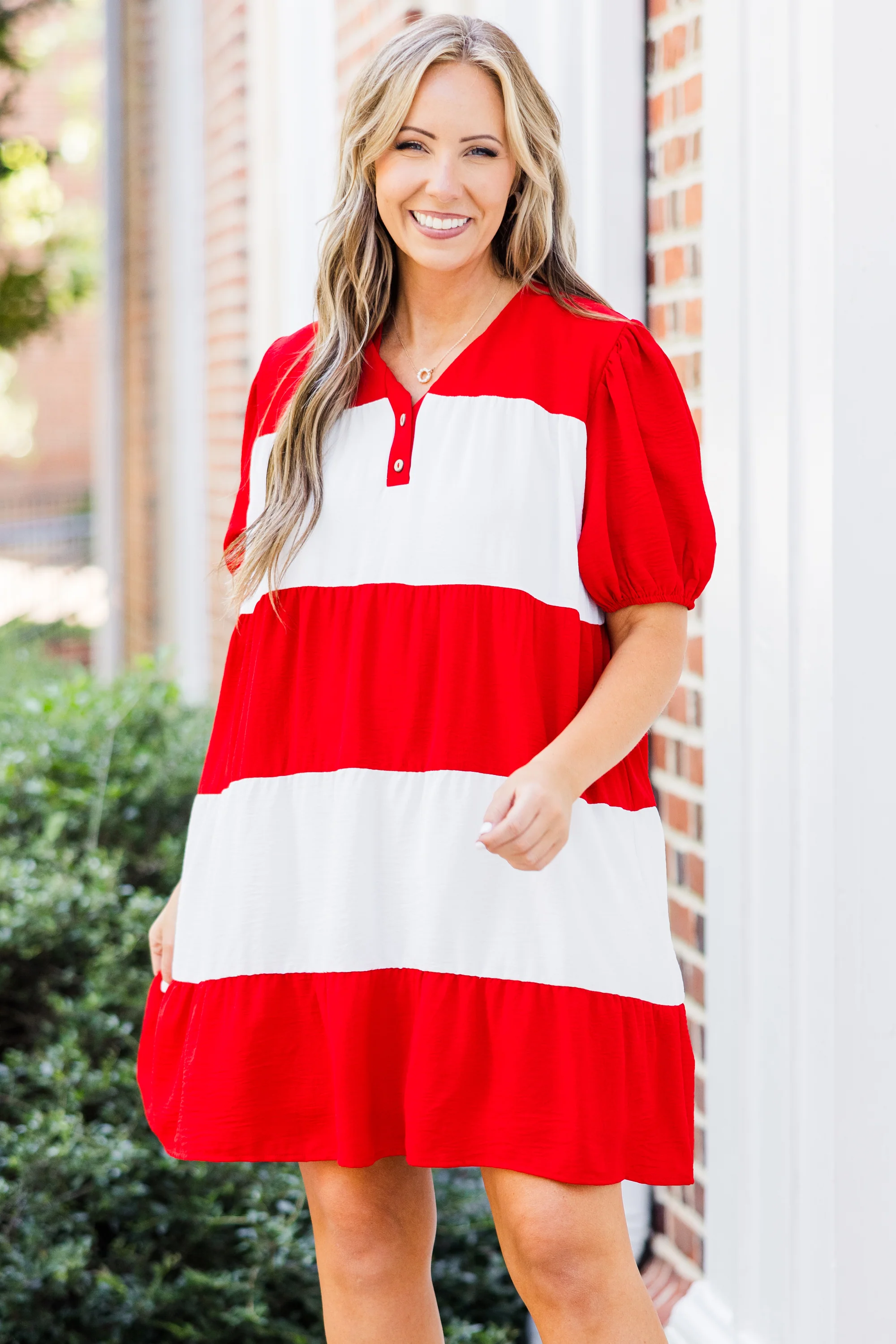 We Are The Champions Dress, Red - Giverhouse