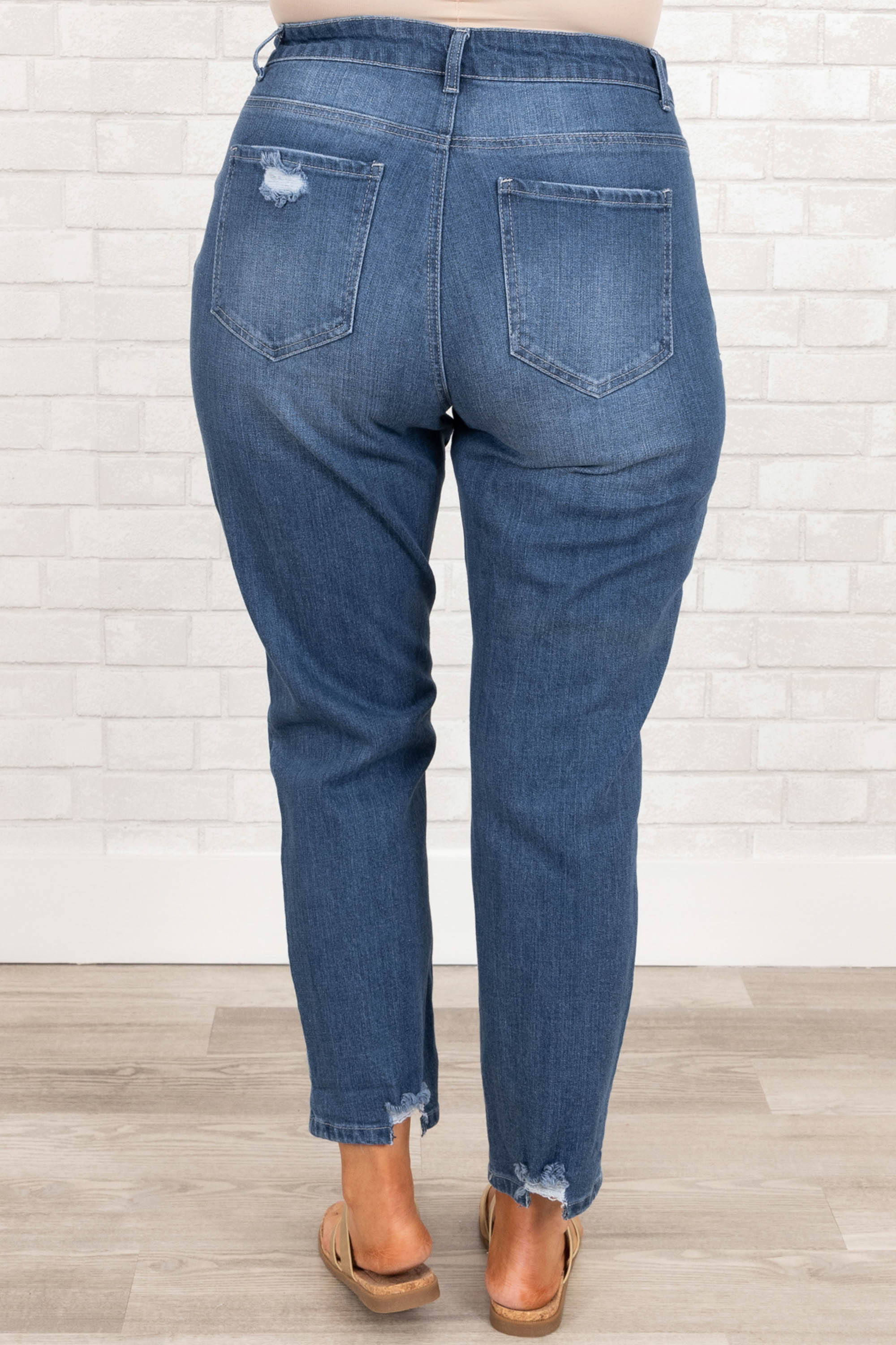 Trust In Our Love Jeans, Medium Wash - Giverhouse
