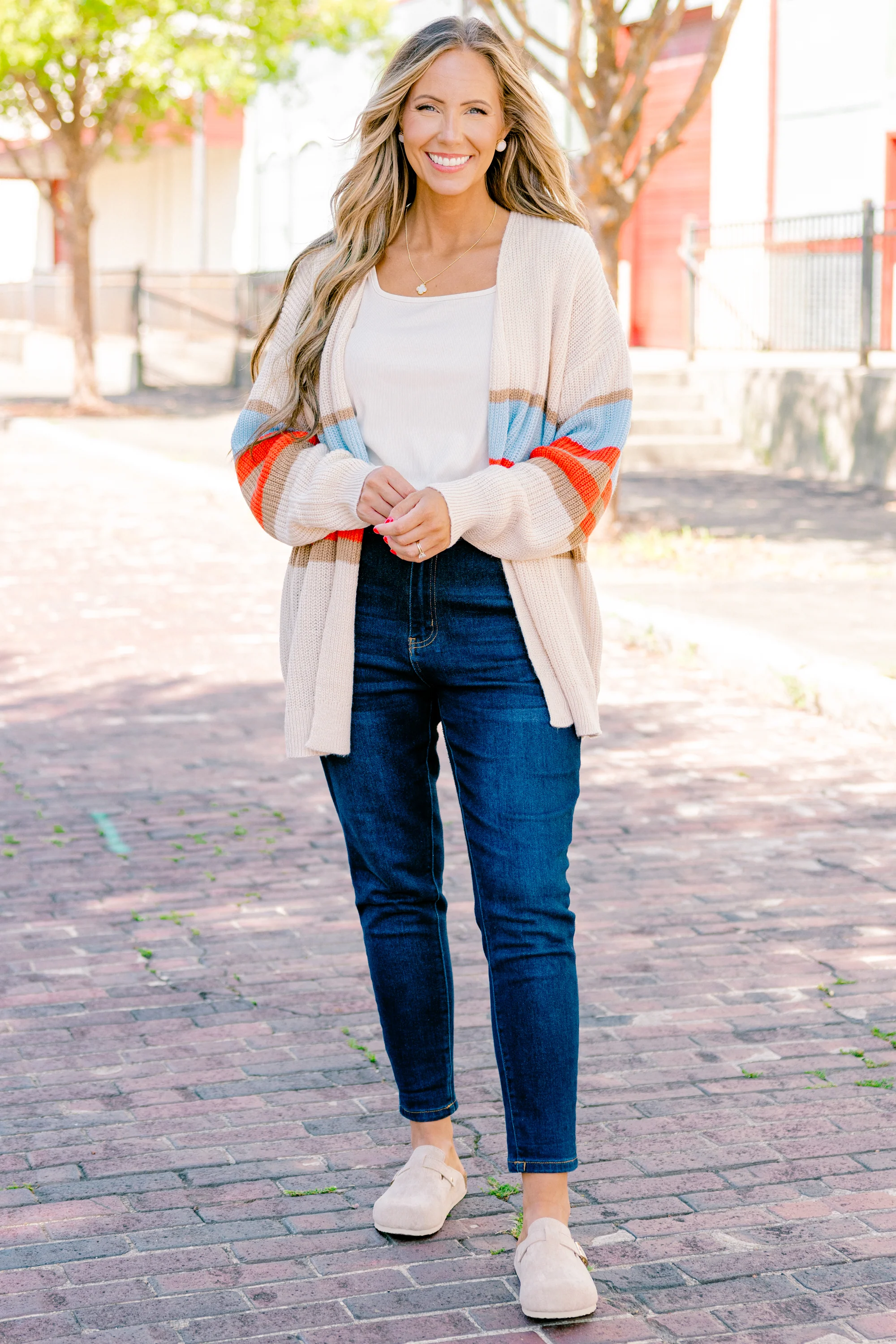 Dreamchaser Cardigan, Brown - Giverhouse