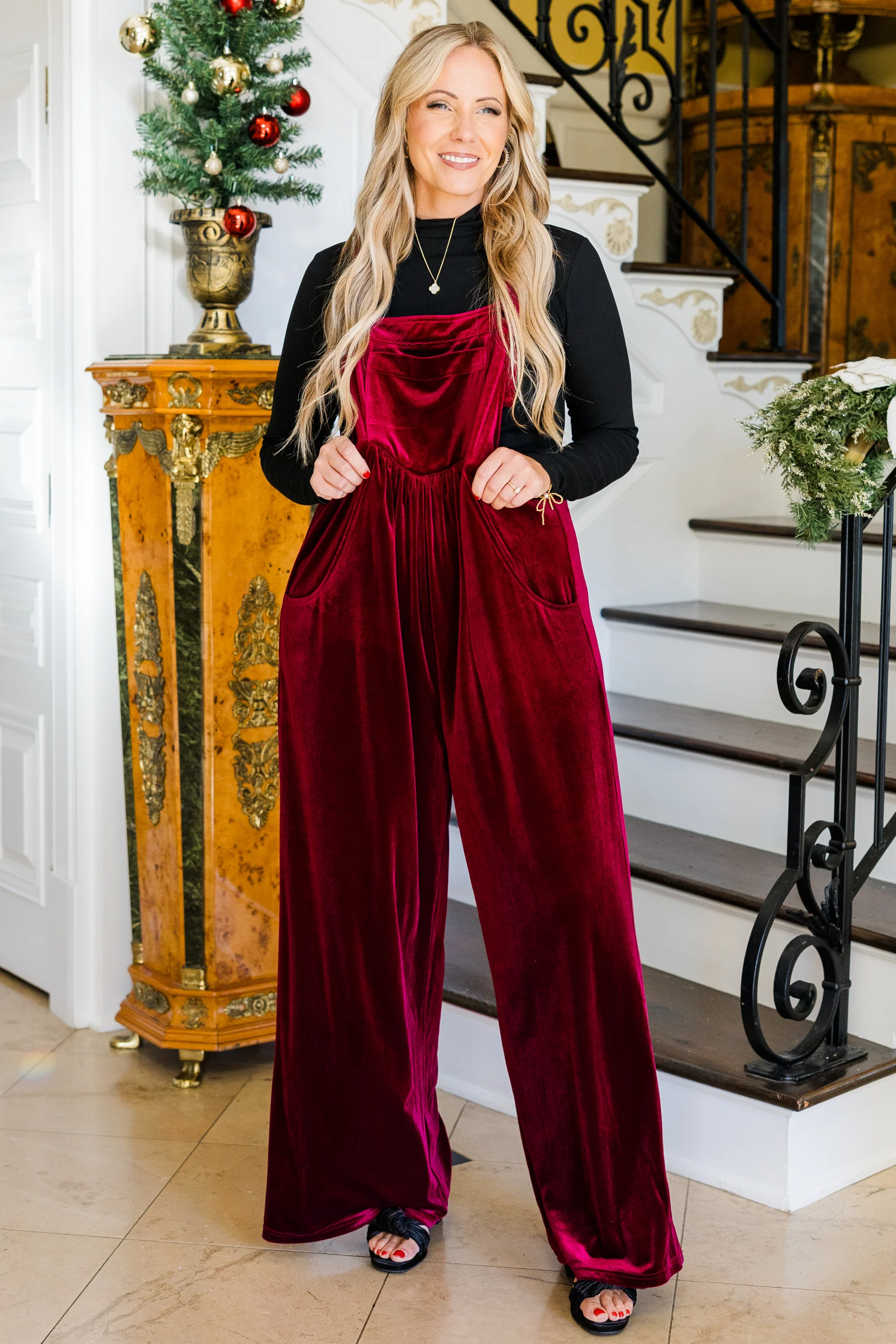 Days Going By Jumpsuit, Ruby - Giverhouse