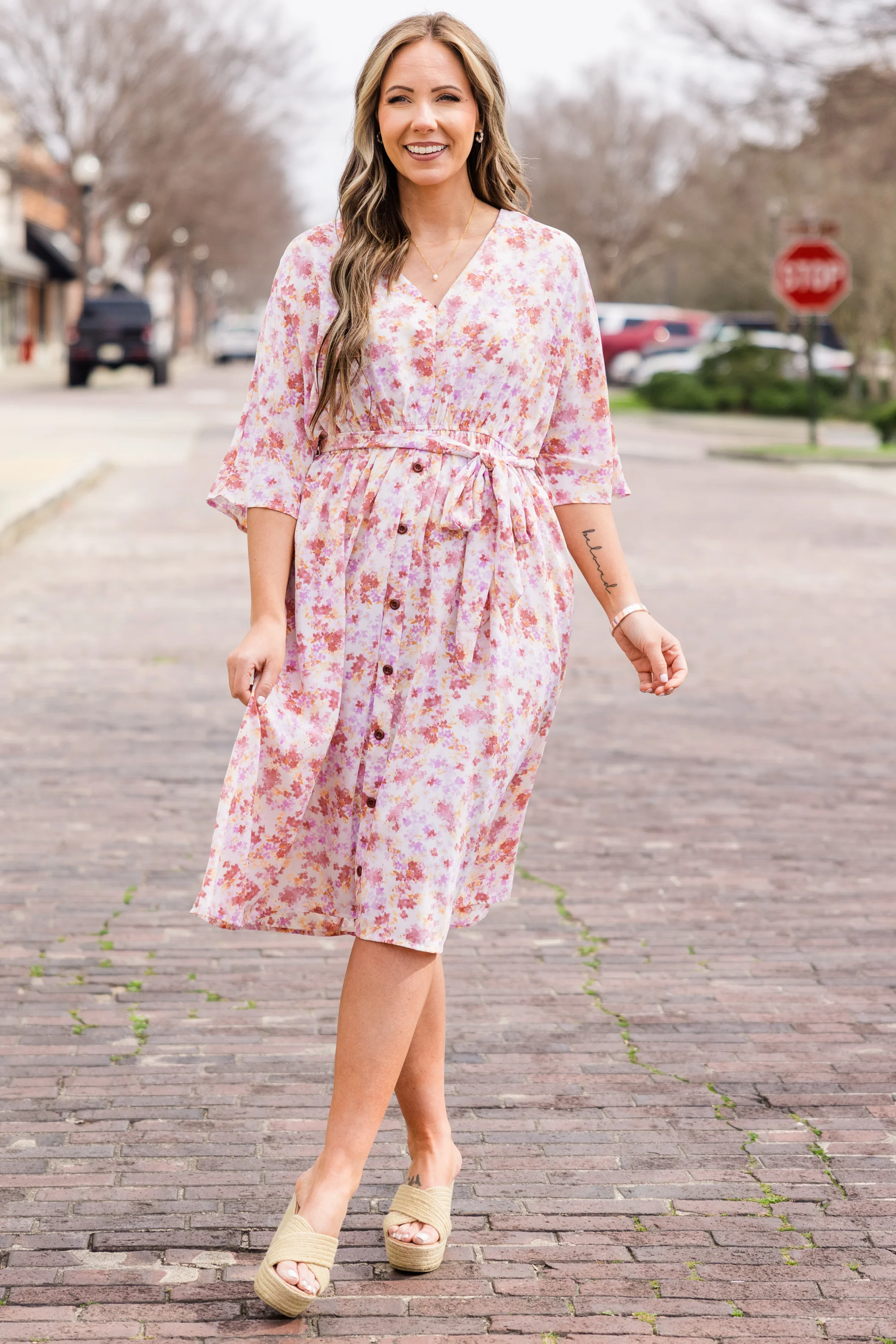 Confide In You Dress, Pink - Giverhouse