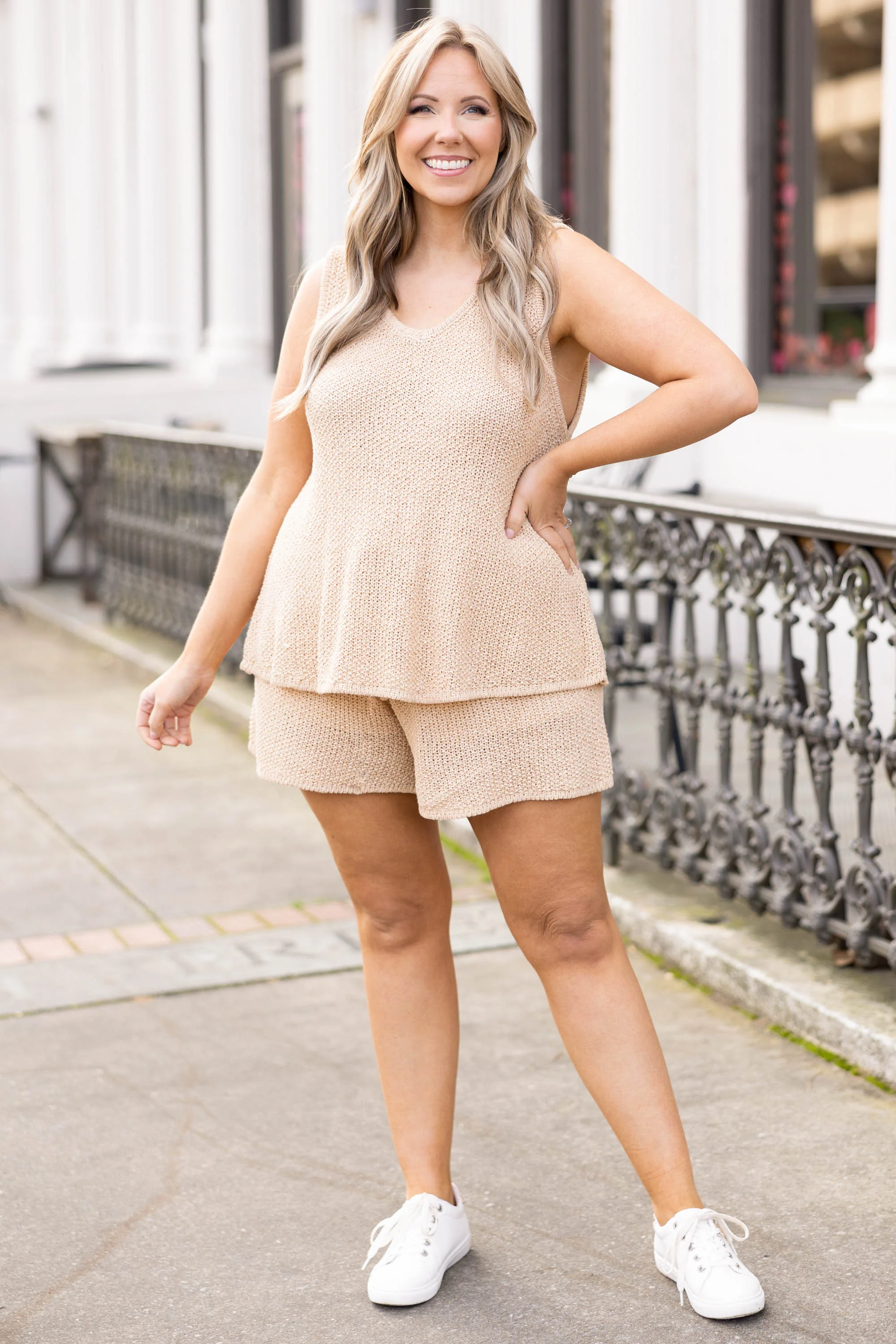 Summer Lounging Shorts, Natural - Giverhouse