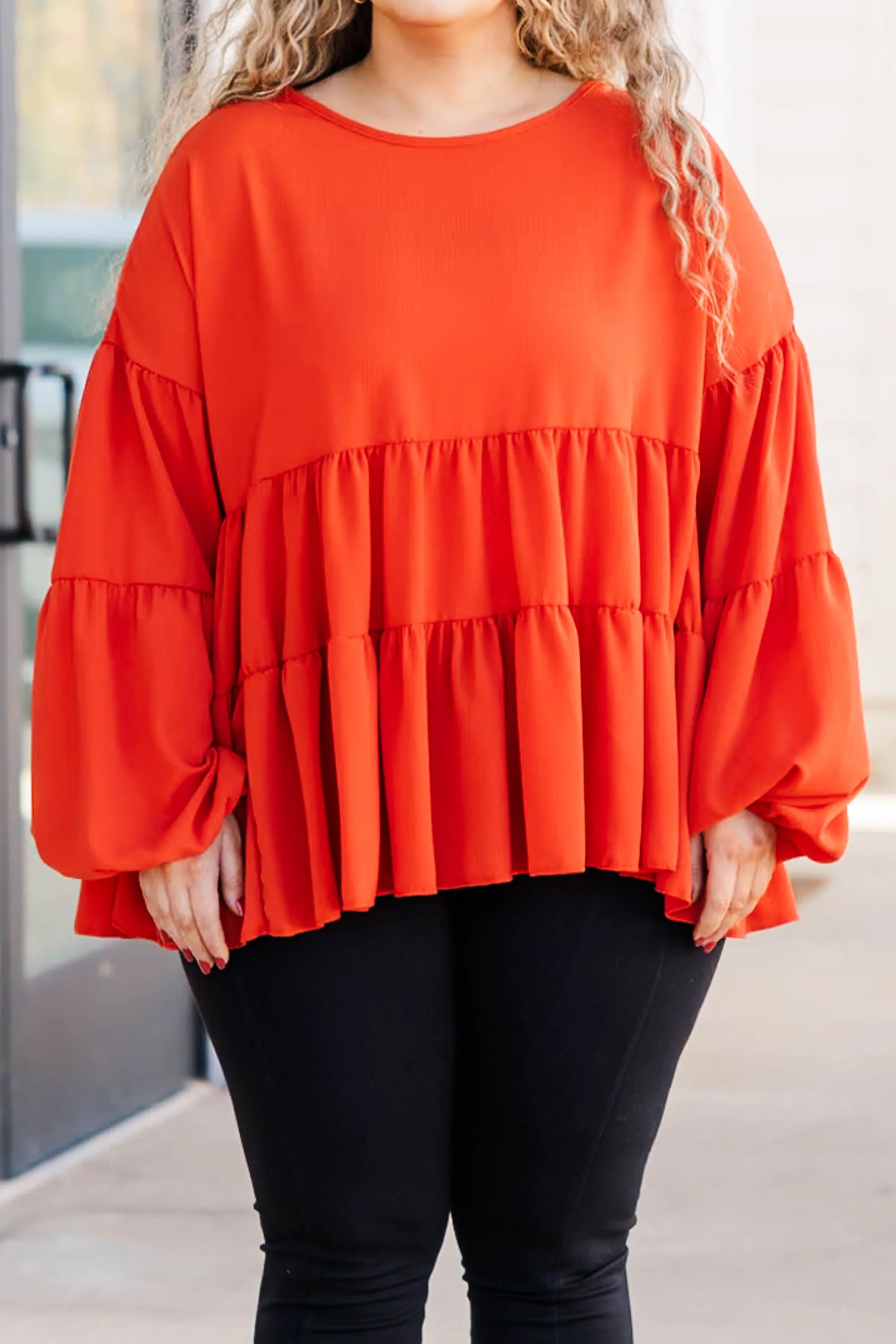 Spending Every Day Top, Rust - Giverhouse