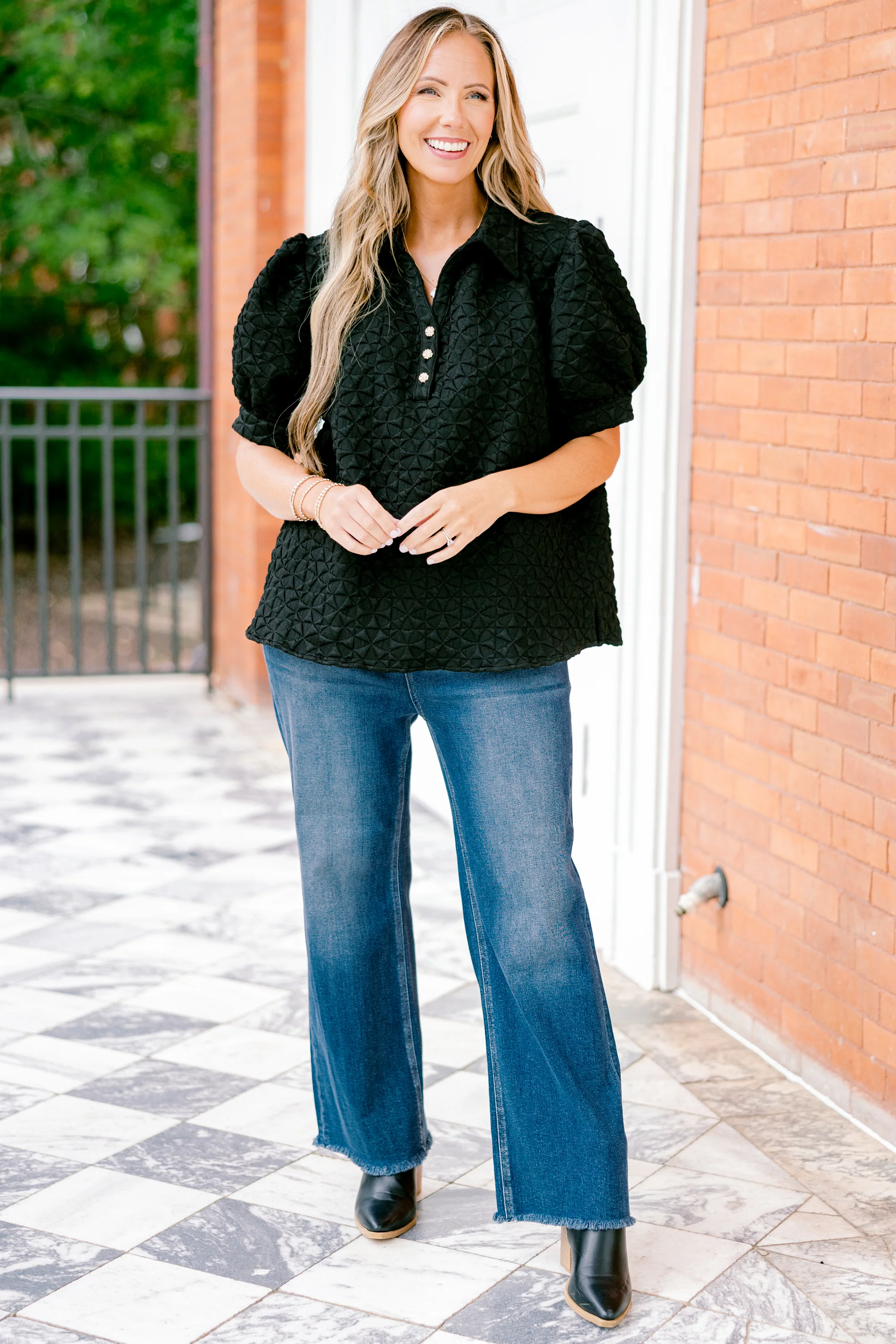 Bigger Plans Top, Black - Giverhouse