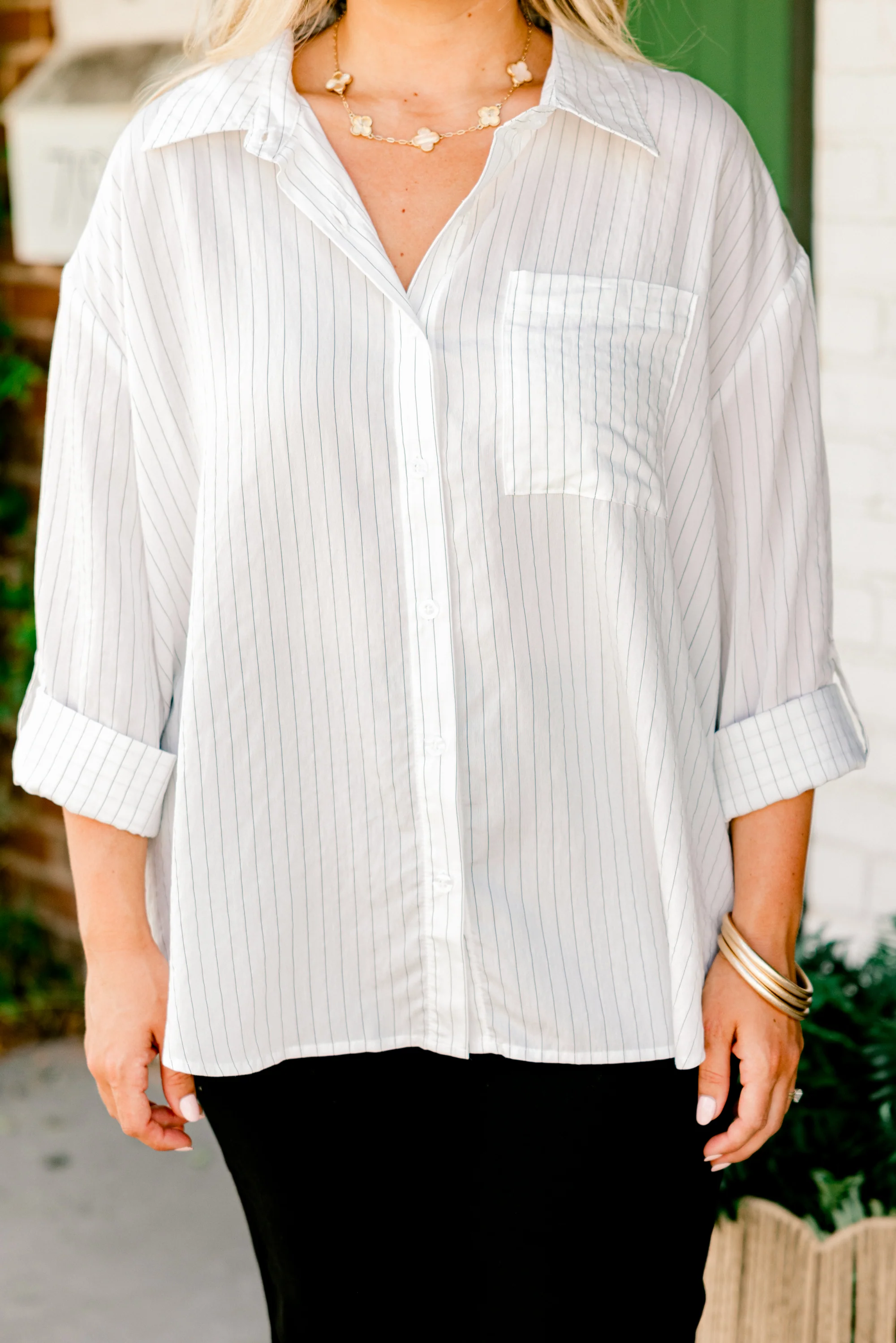 Everything Is Better Top, Off White - Giverhouse