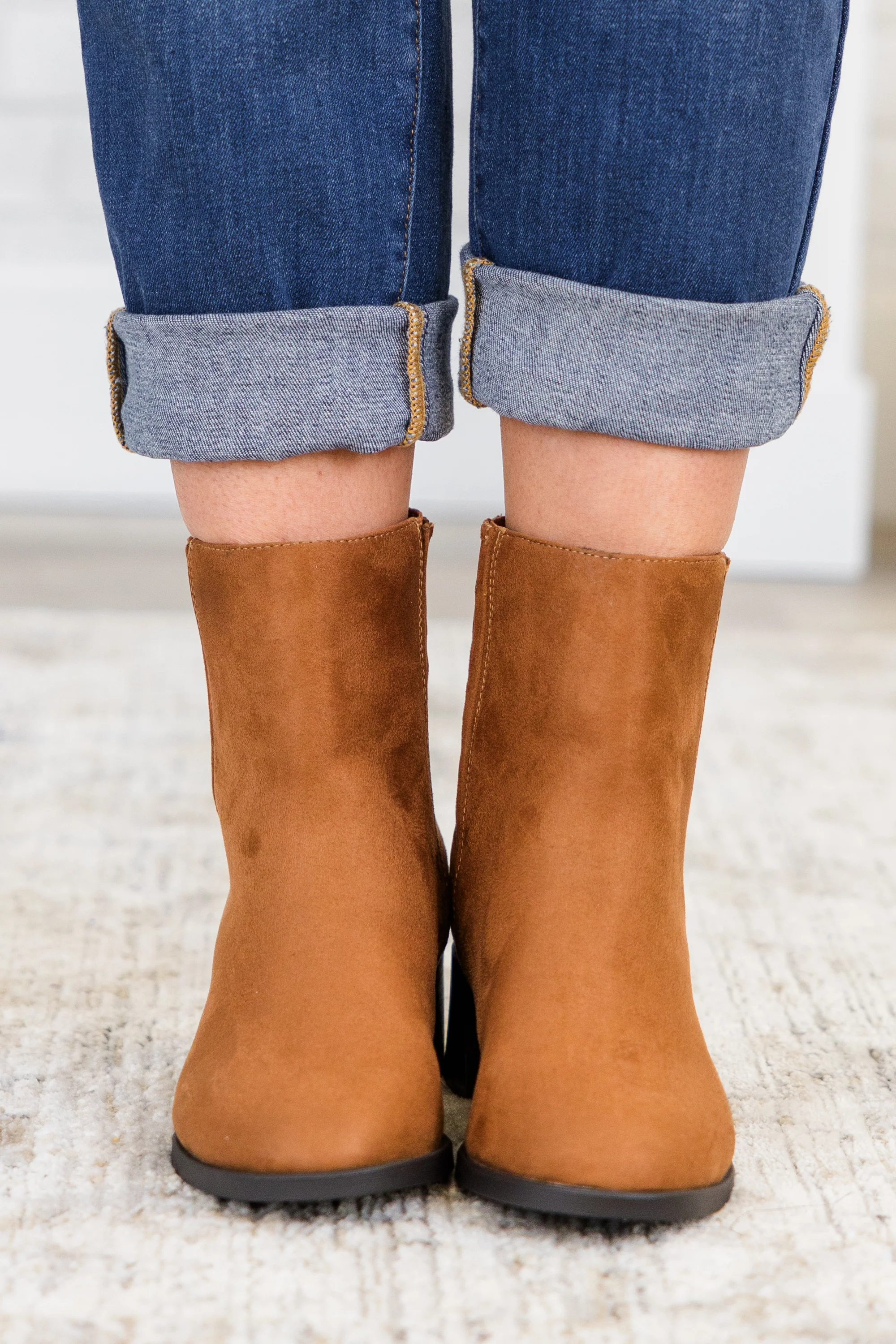 Jumping Ahead Booties, Russet - Giverhouse