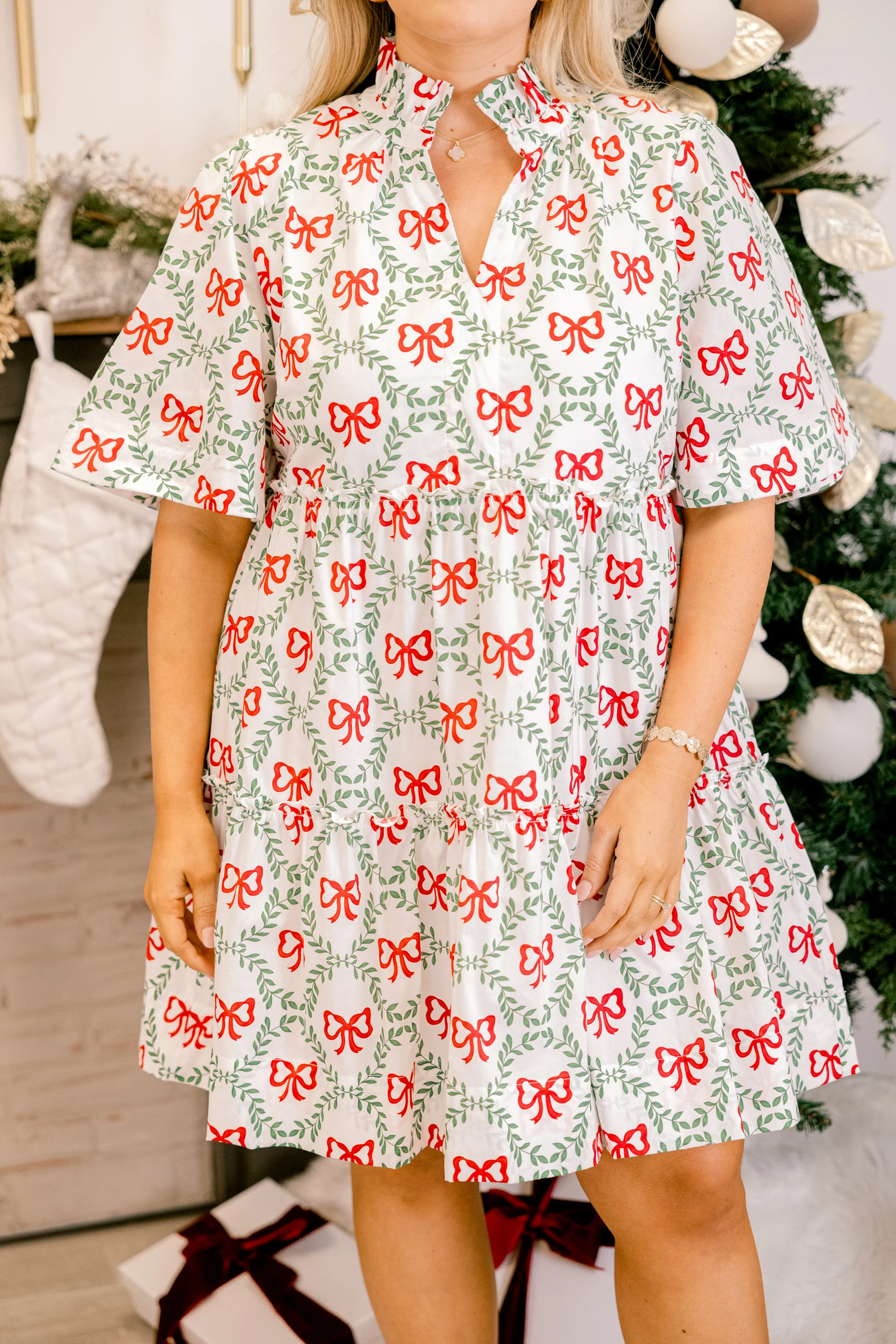 The Edge Dress, Red Holly - Giverhouse