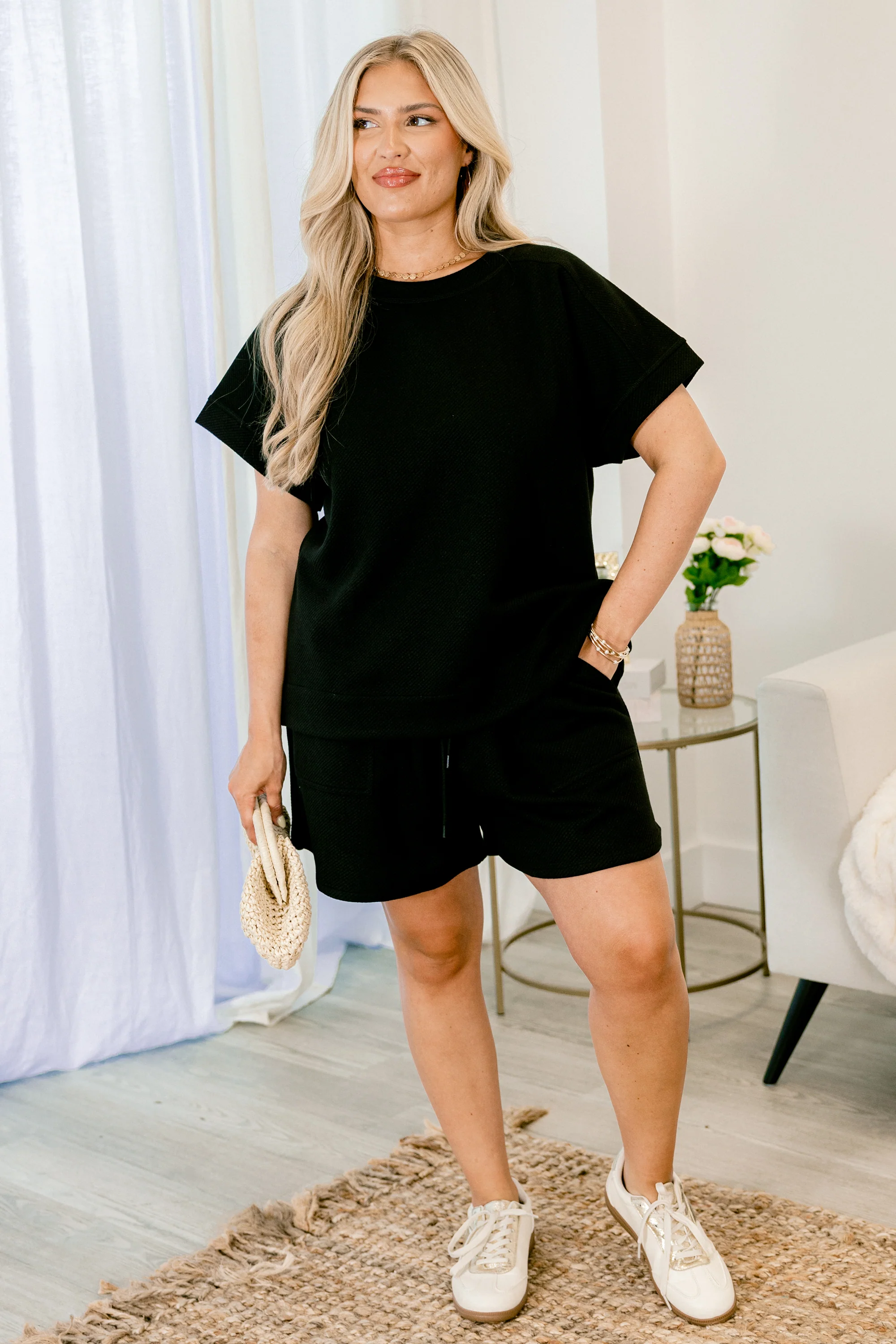 Always The Same Thing Shorts, Black - Giverhouse