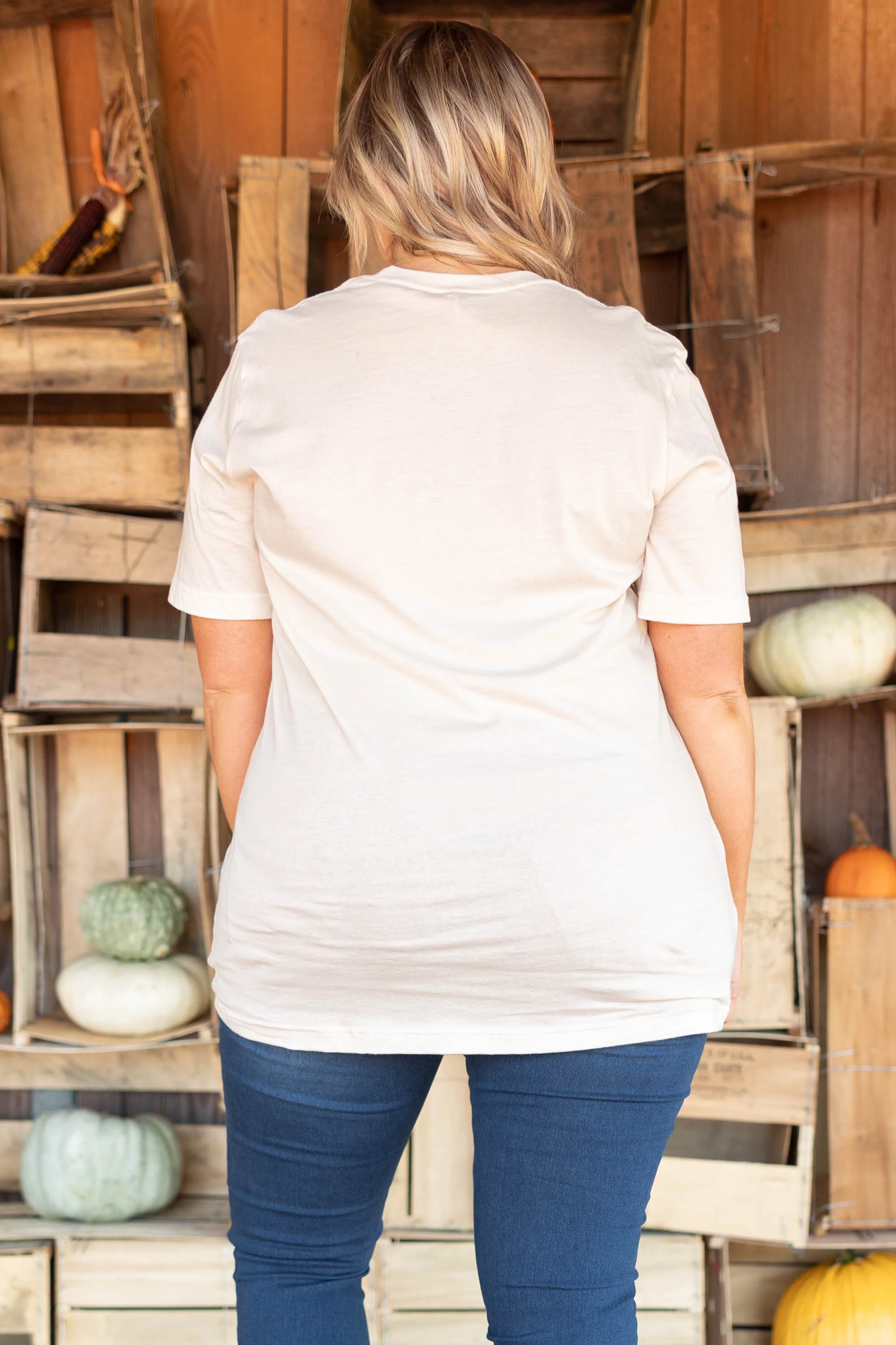 Season Of Thanks Tee, Natural - Giverhouse