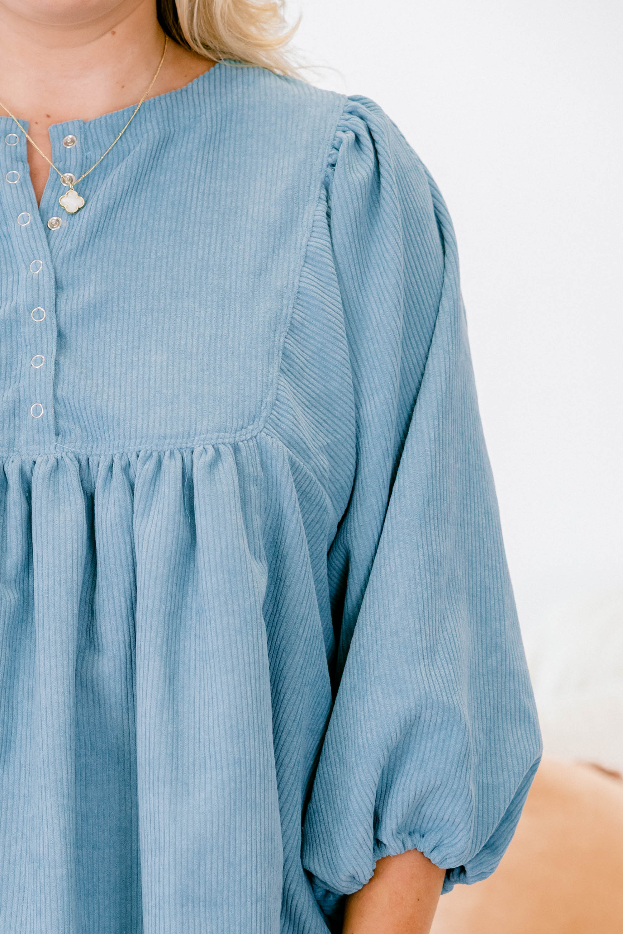 Summer Wave Tunic, Blue - Giverhouse