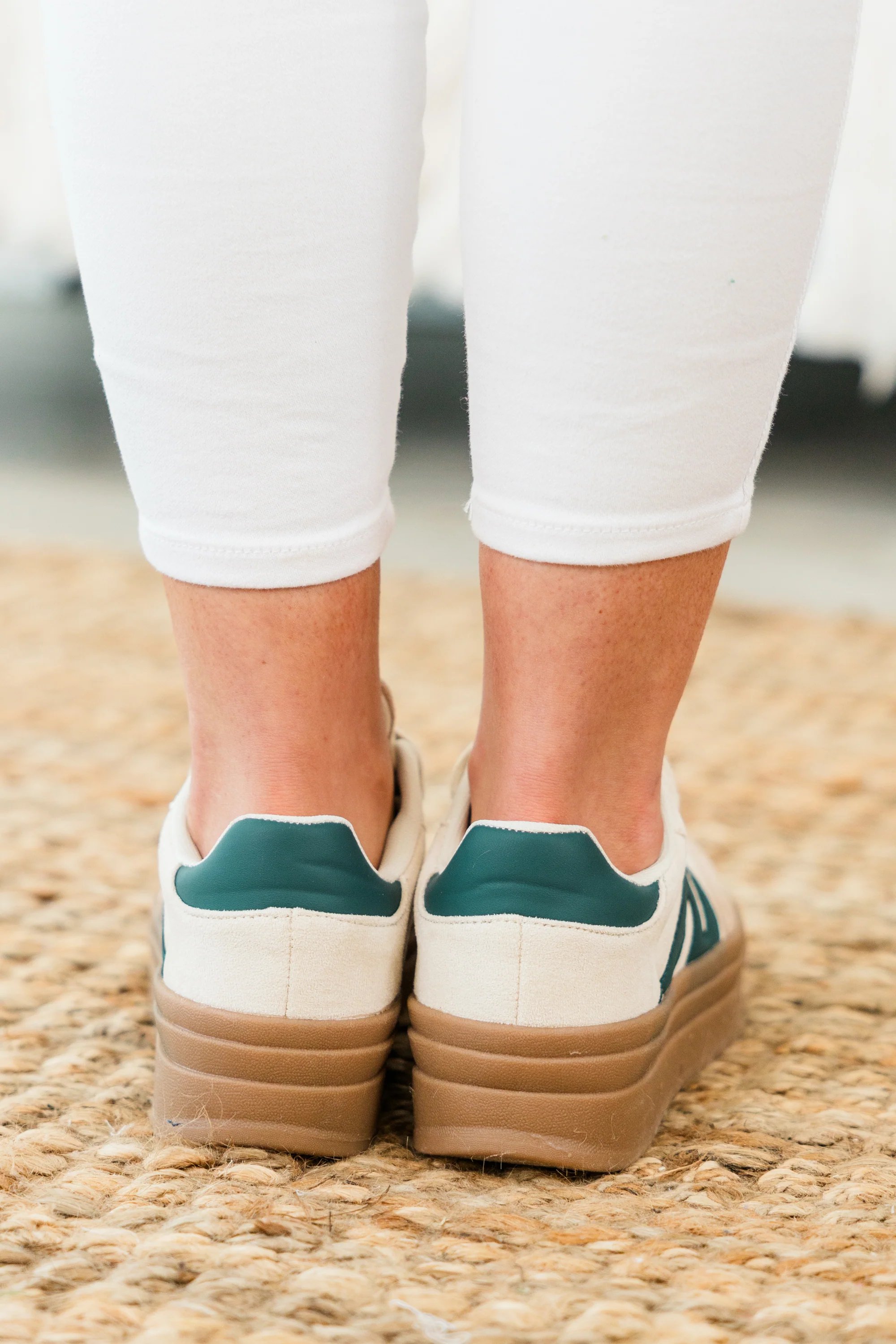 Stars In My Heart Sneakers, Beige - Giverhouse