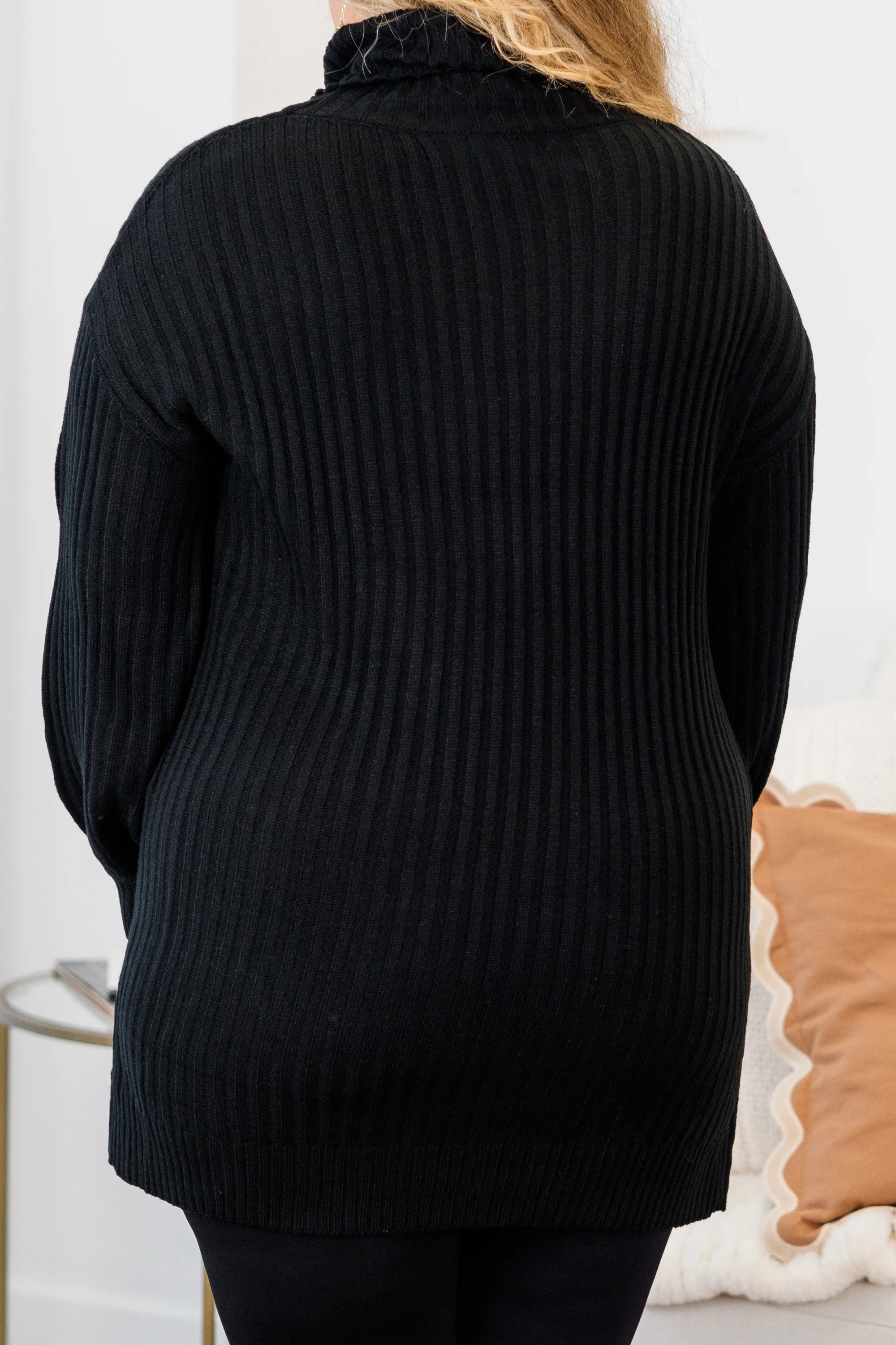 Snuggle With You Sweater, Black - Giverhouse