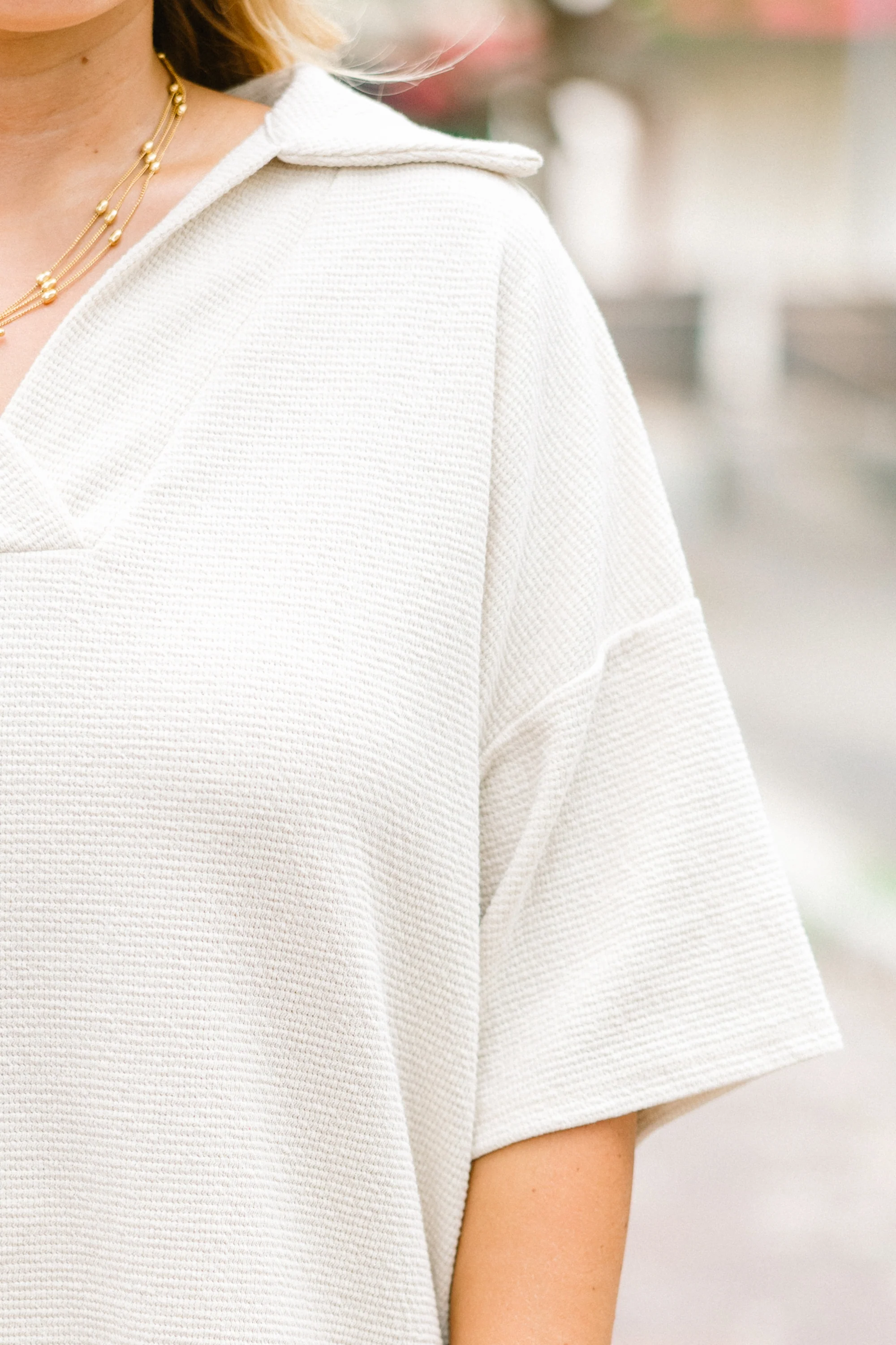 Relaxation Time Top, Taupe - Giverhouse