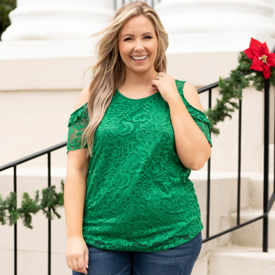 Baby Love Top, Kelly Green - Giverhouse