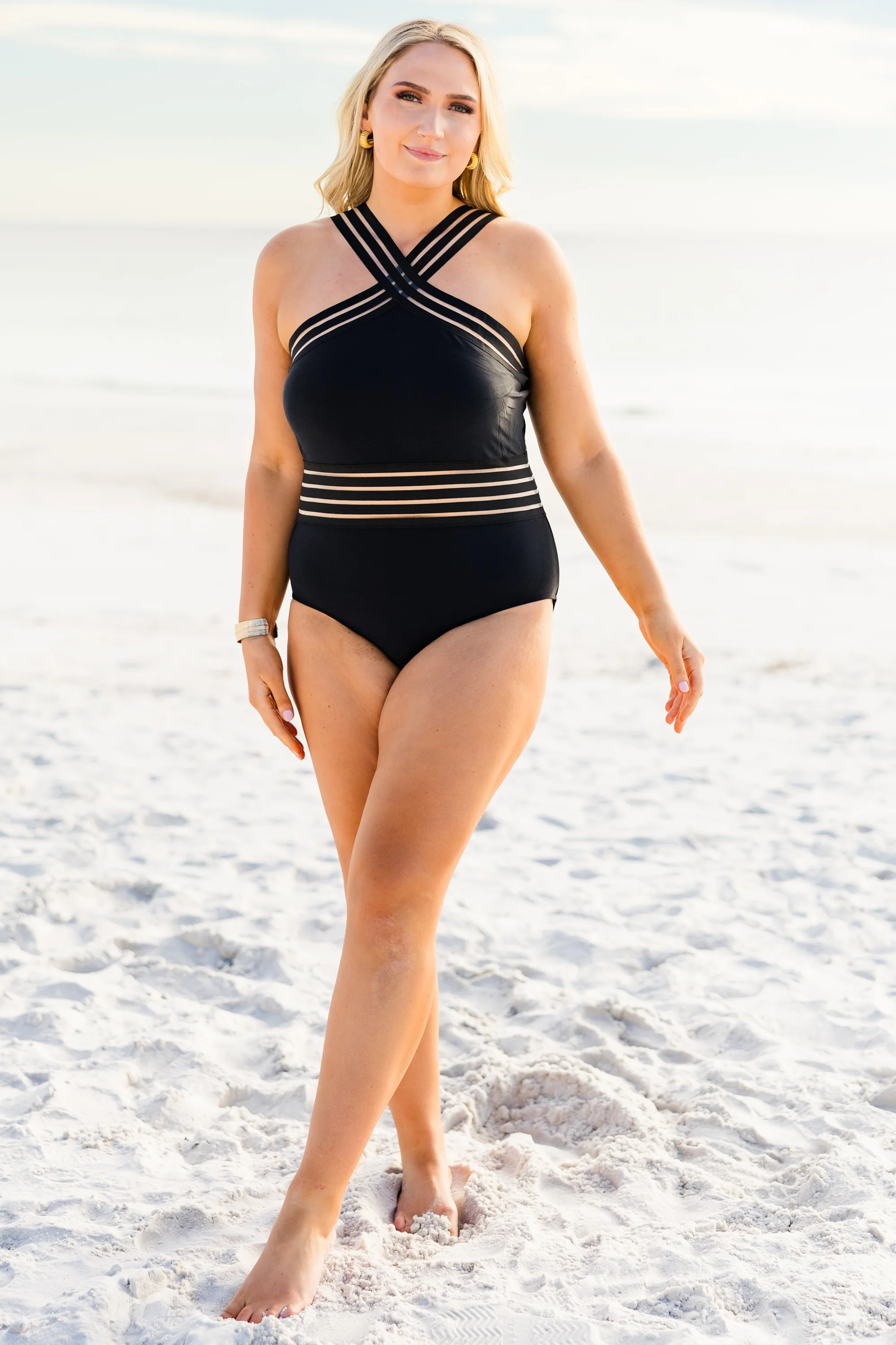 Meet Me In Miami Swimsuit, Black - Giverhouse