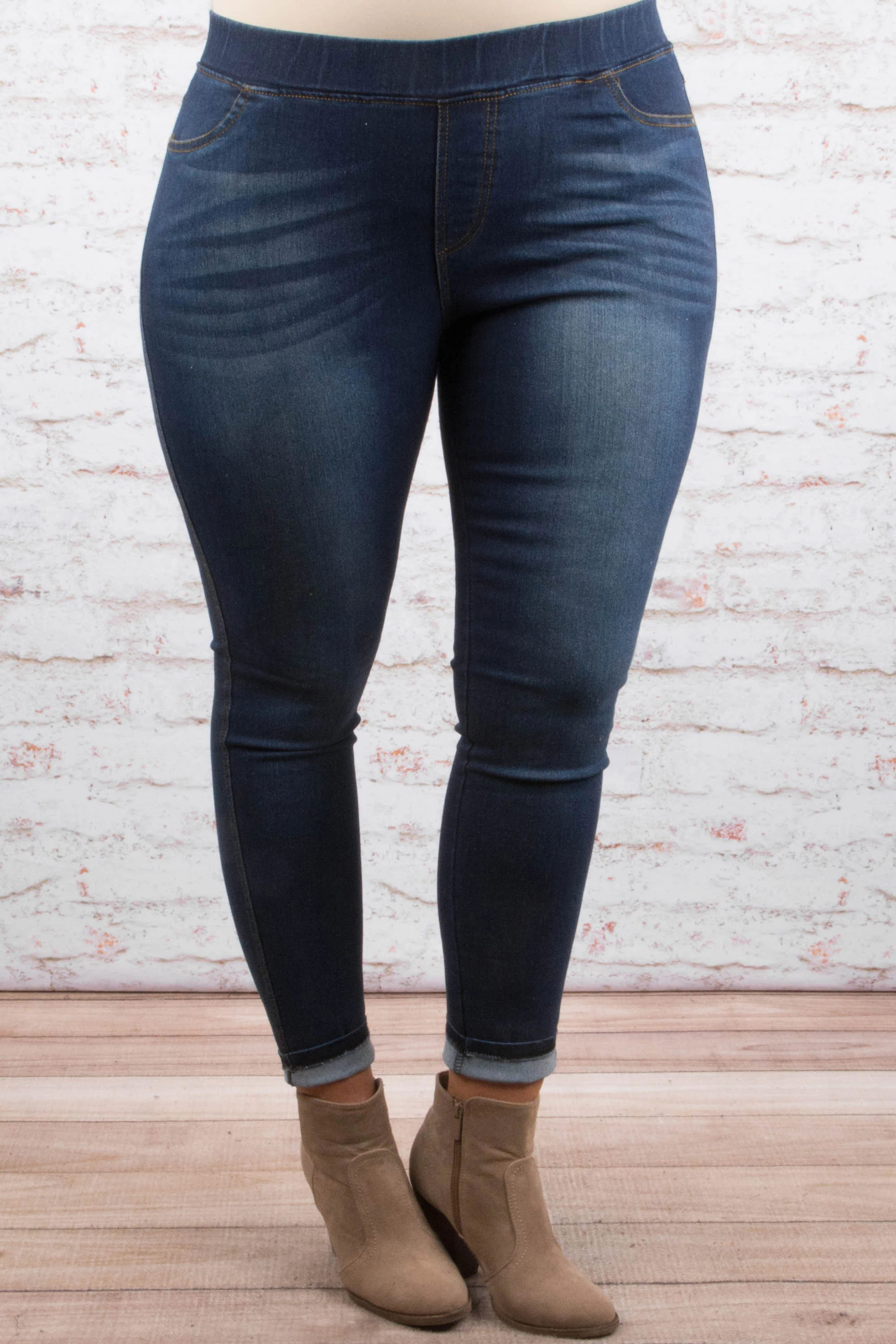 I'll Try Jeggings, Denim - Giverhouse