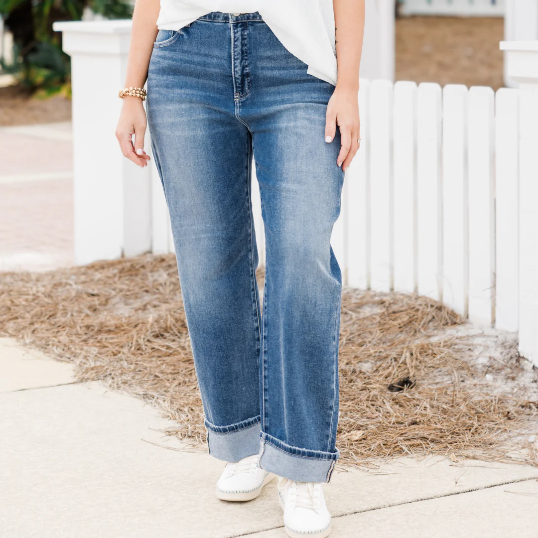 In The Know Jeans, Dark Wash - Giverhouse