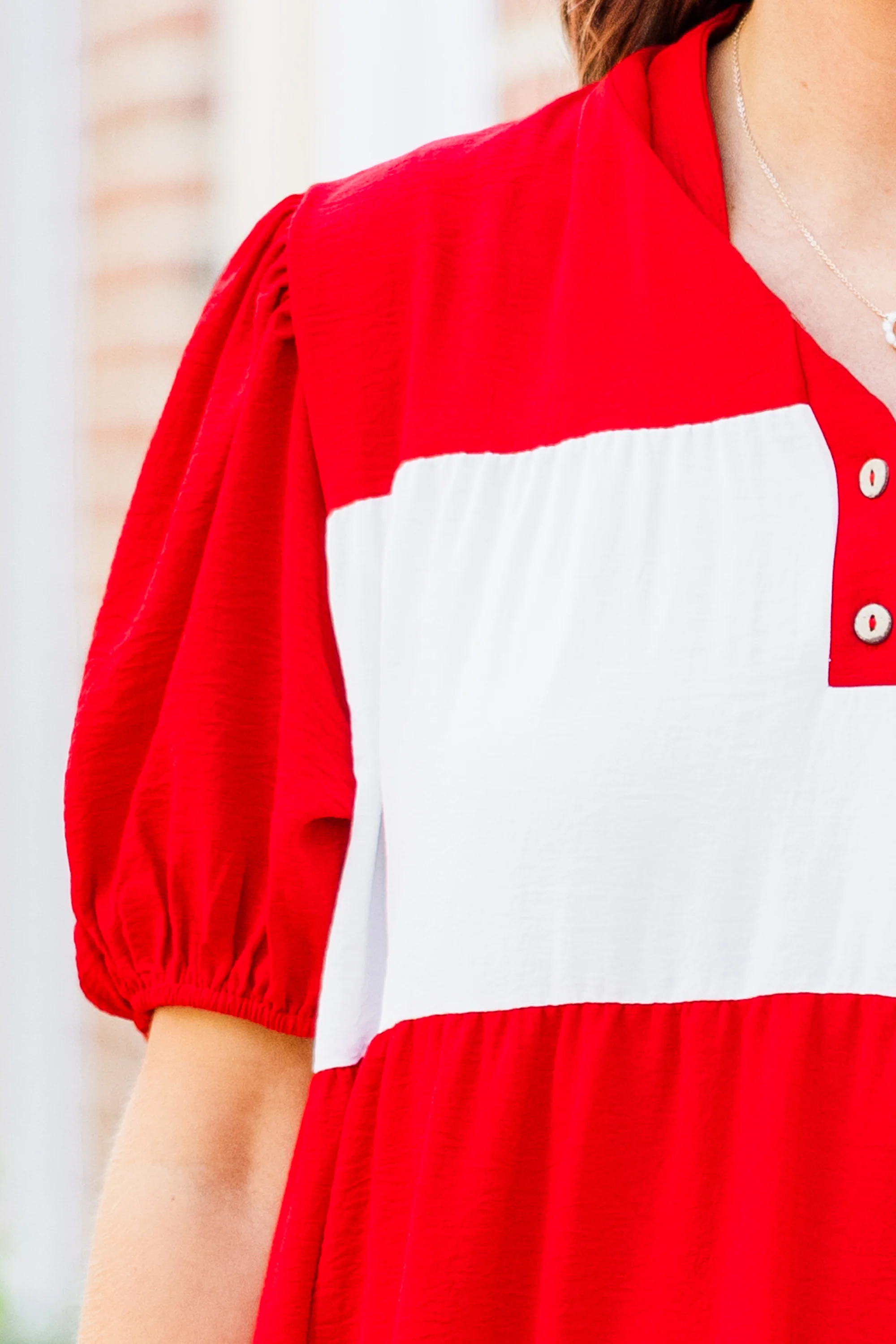 We Are The Champions Dress, Red - Giverhouse