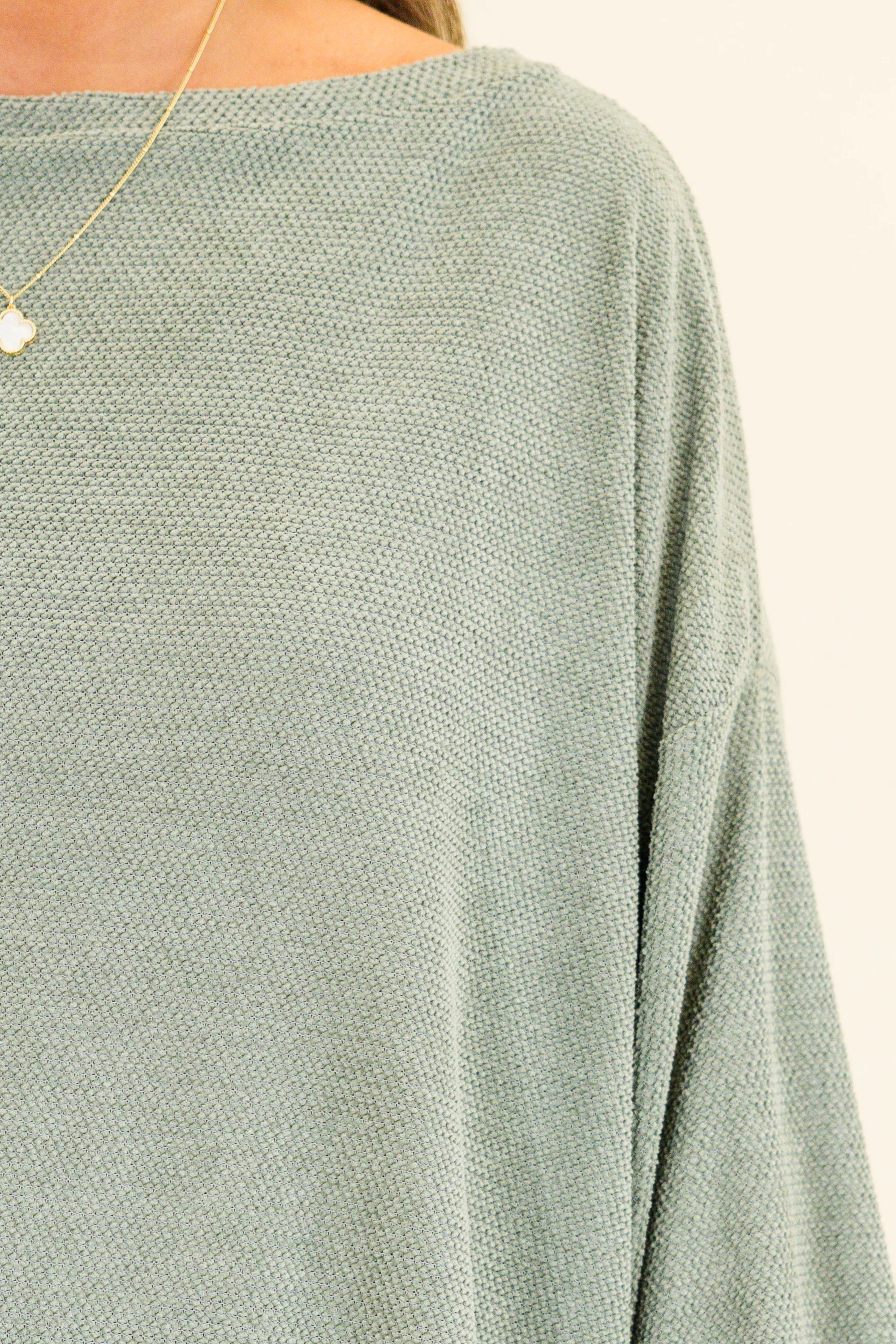 Suave Sweetheart Top, Sage - Giverhouse