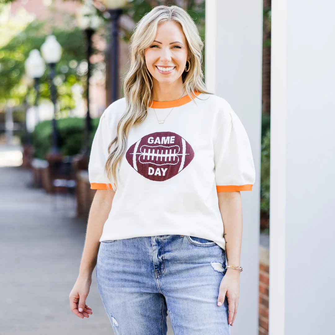 I Wear It With Pride Top, Orange - Giverhouse