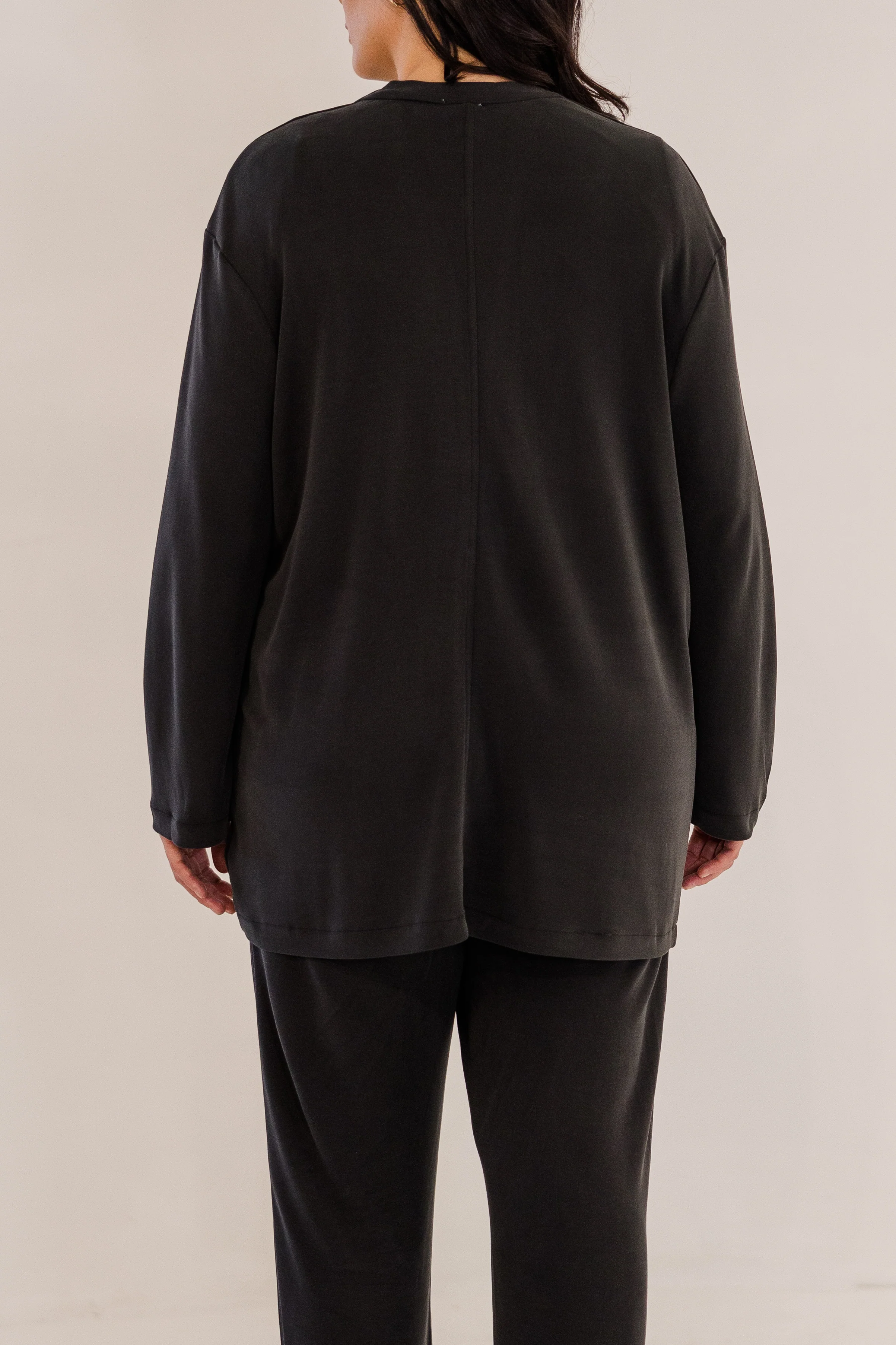 Lafayette Knit Jacket, Black - Giverhouse