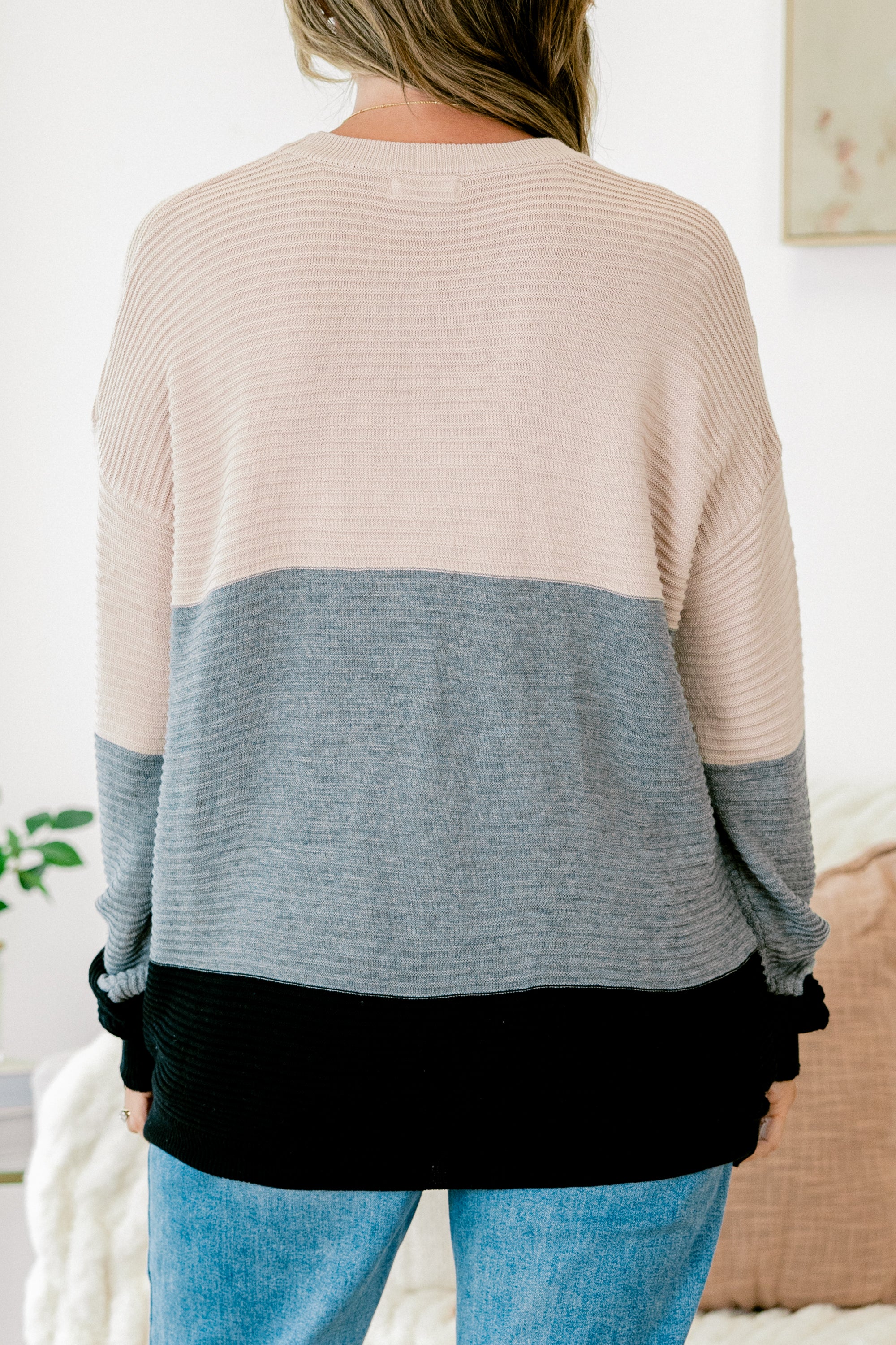 Stranger Conversations Sweater, Tan - Giverhouse