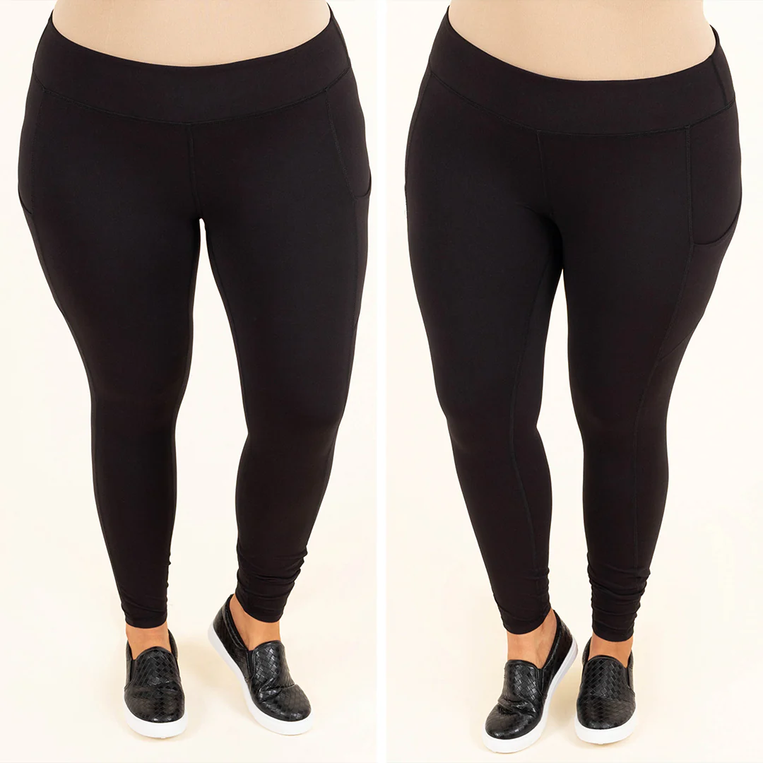 Go For The Goal Leggings, Black - Giverhouse