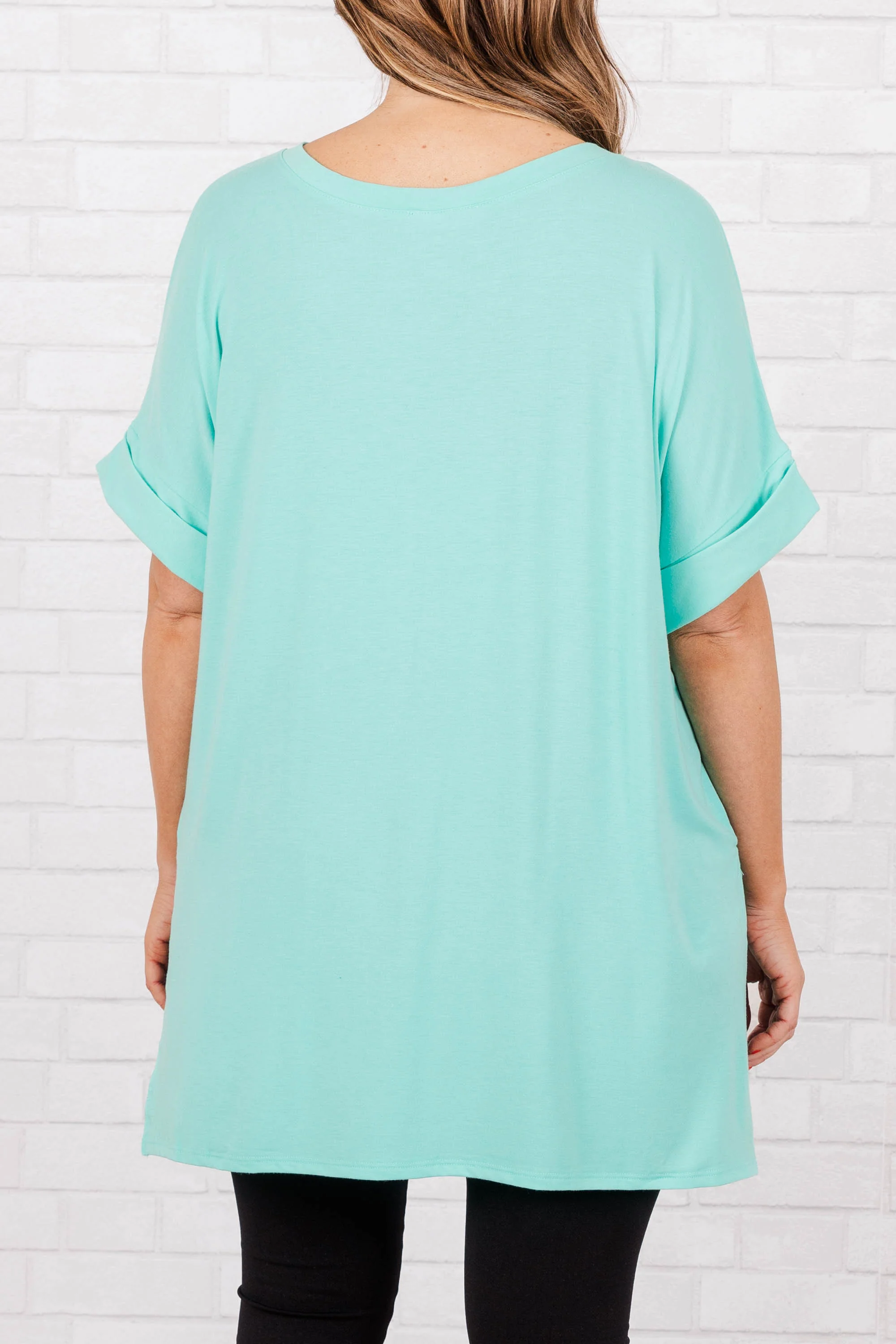 Comfy Travels Top, Mint - Giverhouse