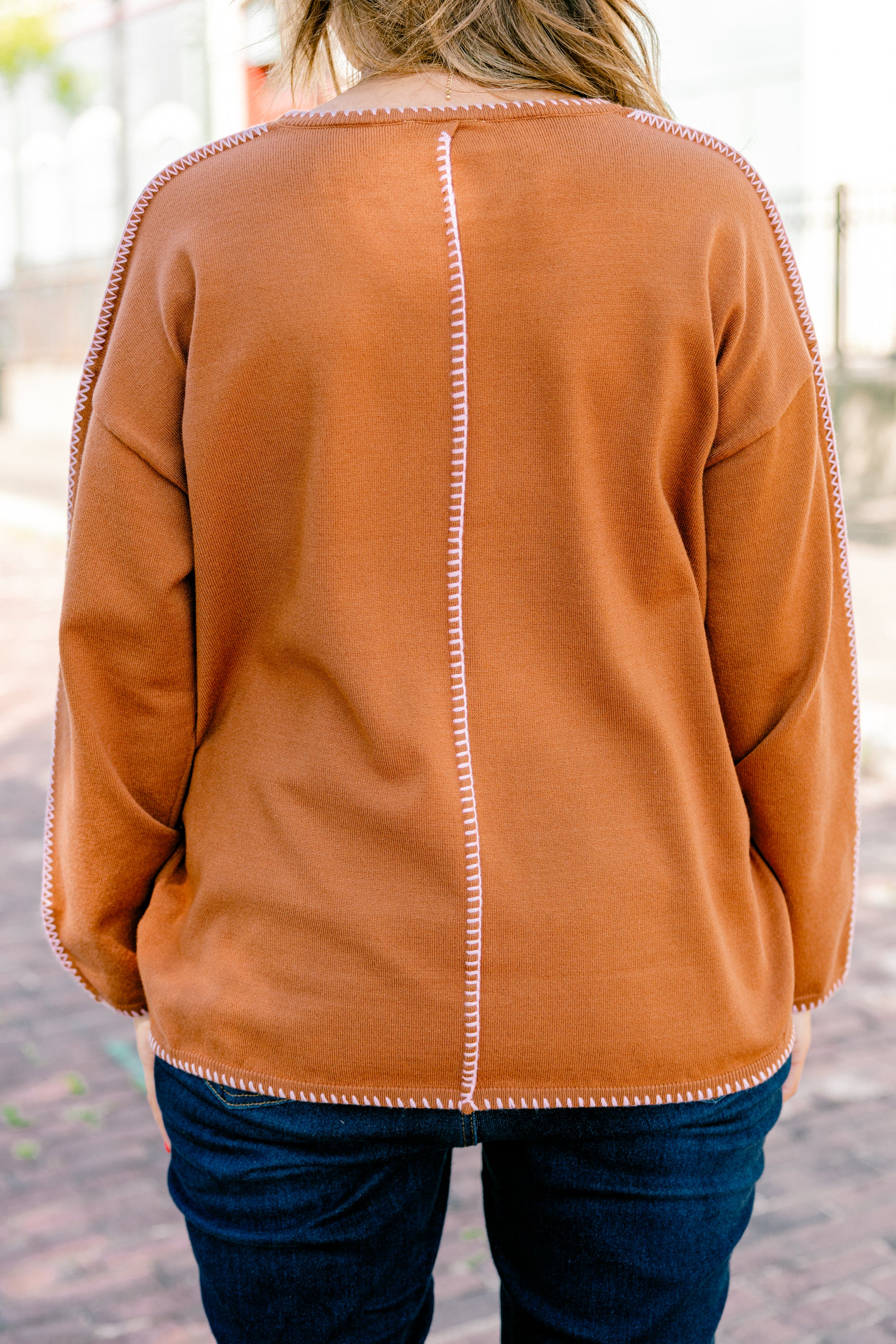 Whispered Comfort Sweater, Brown - Giverhouse