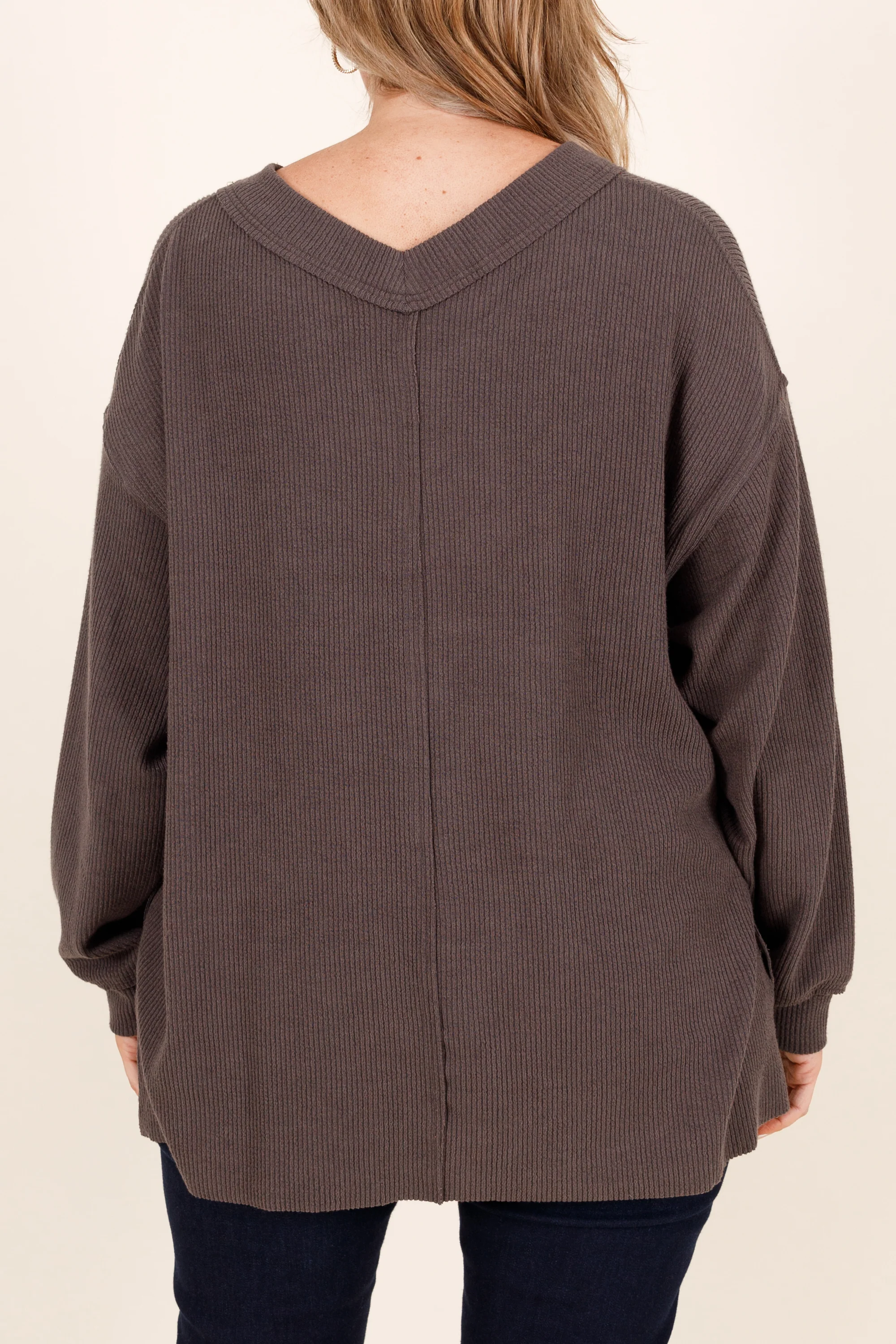 It's Our Time Pullover, Charcoal - Giverhouse