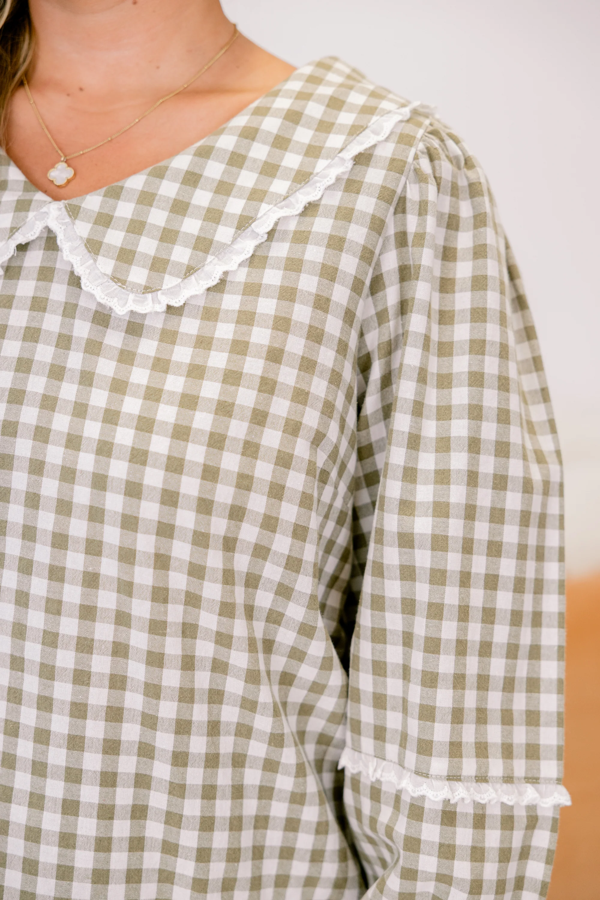 In Our Worlds Top, Green - Giverhouse