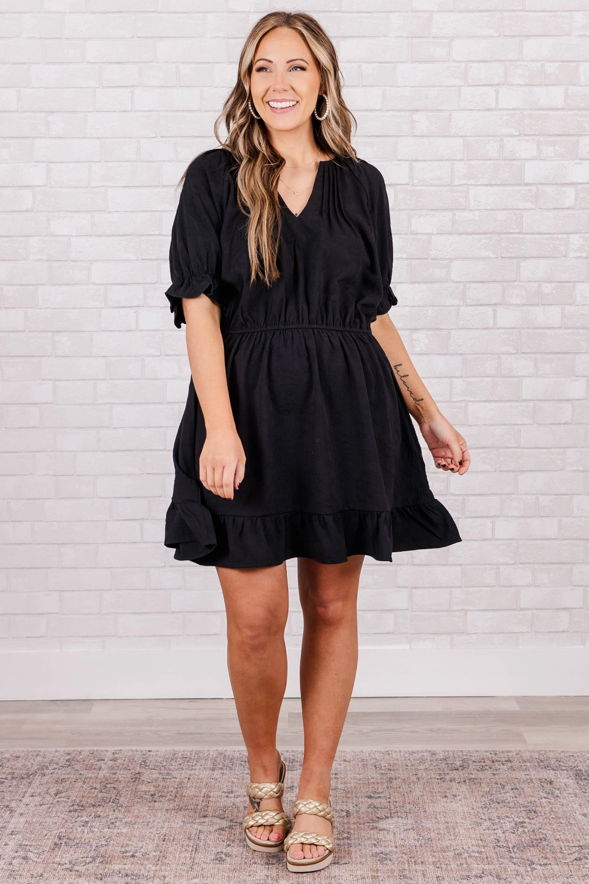 True To Me Dress, Black - Giverhouse