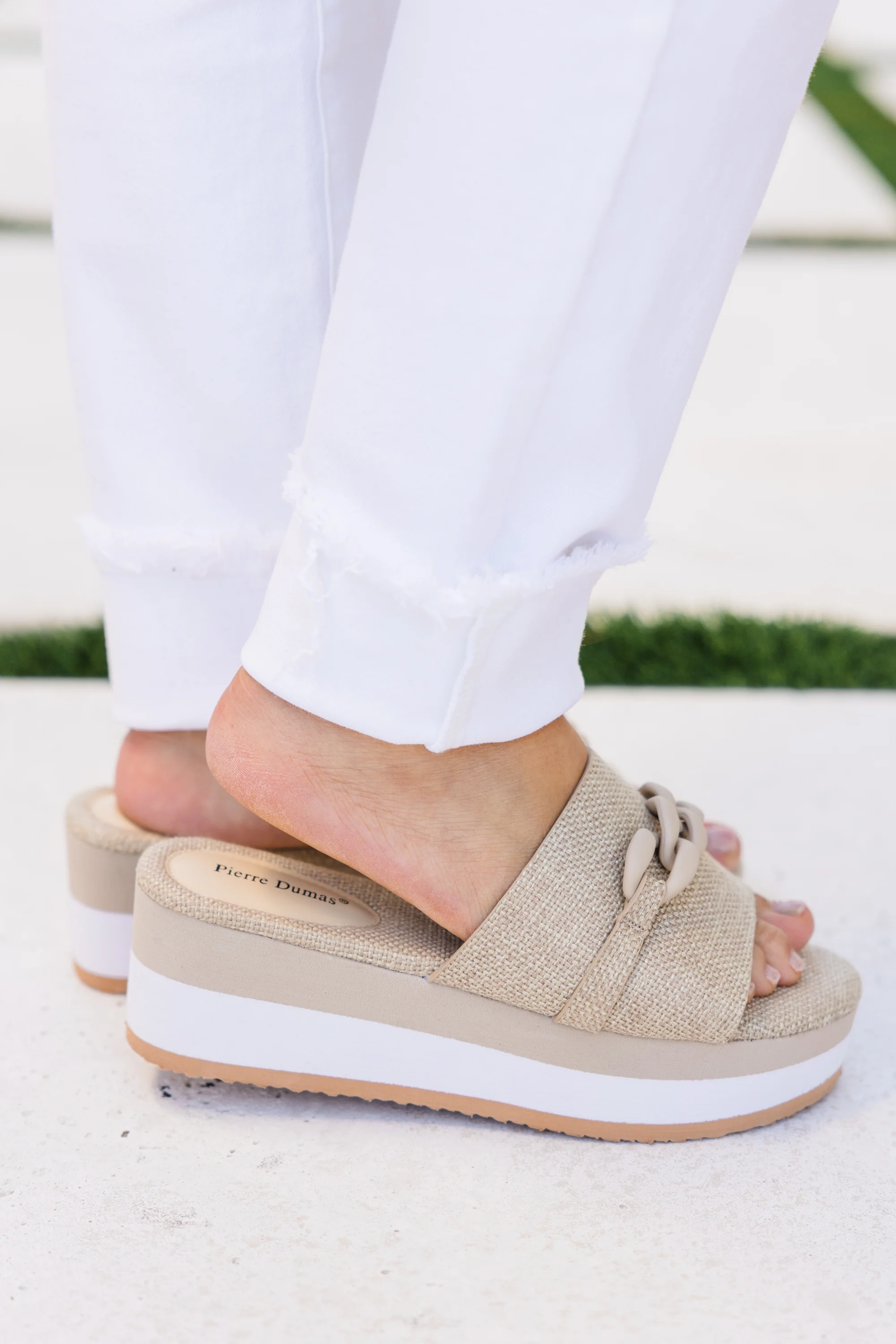 Stardust Journey Wedges, Taupe - Giverhouse