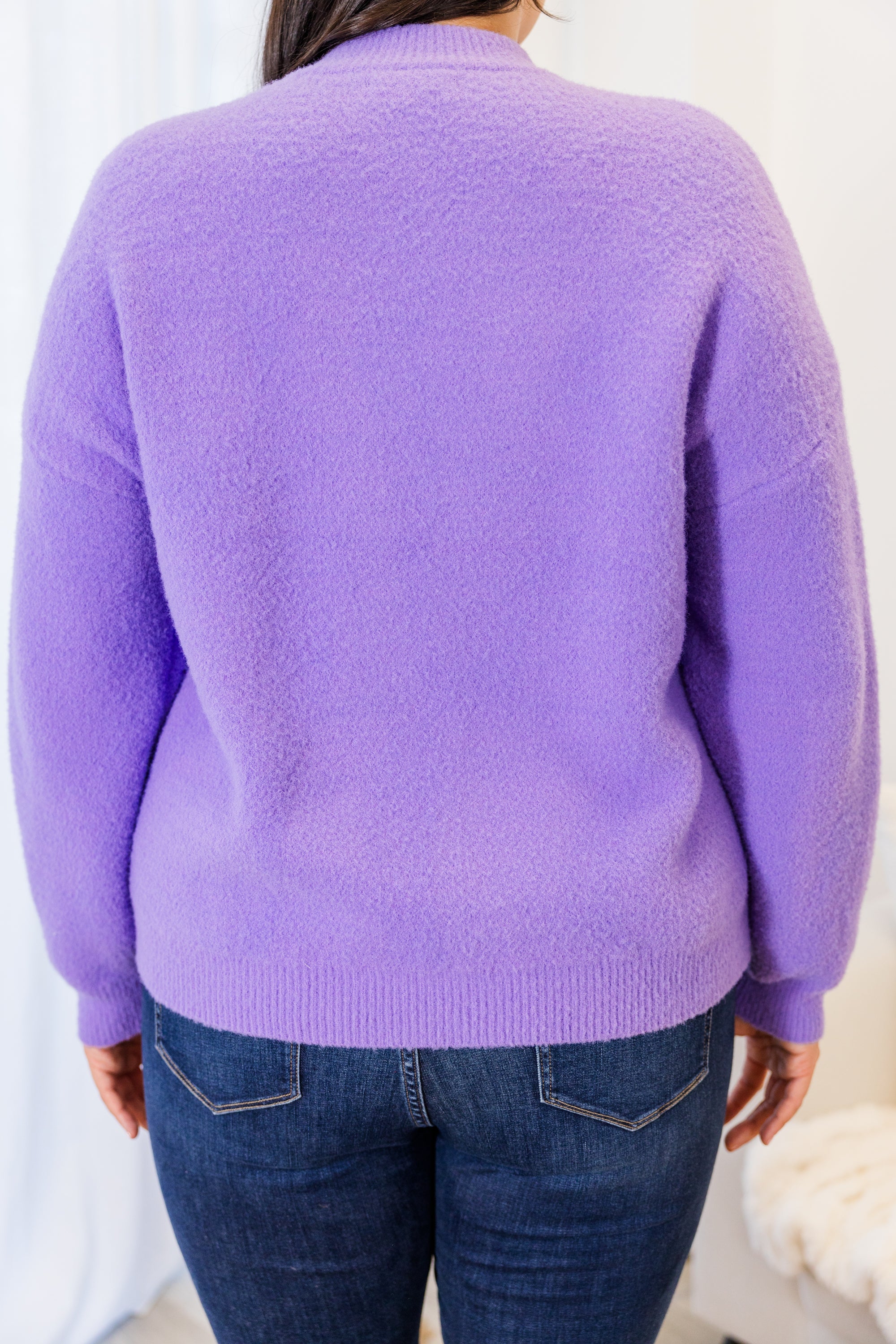 Hug Me Sweater, Lavender - Giverhouse