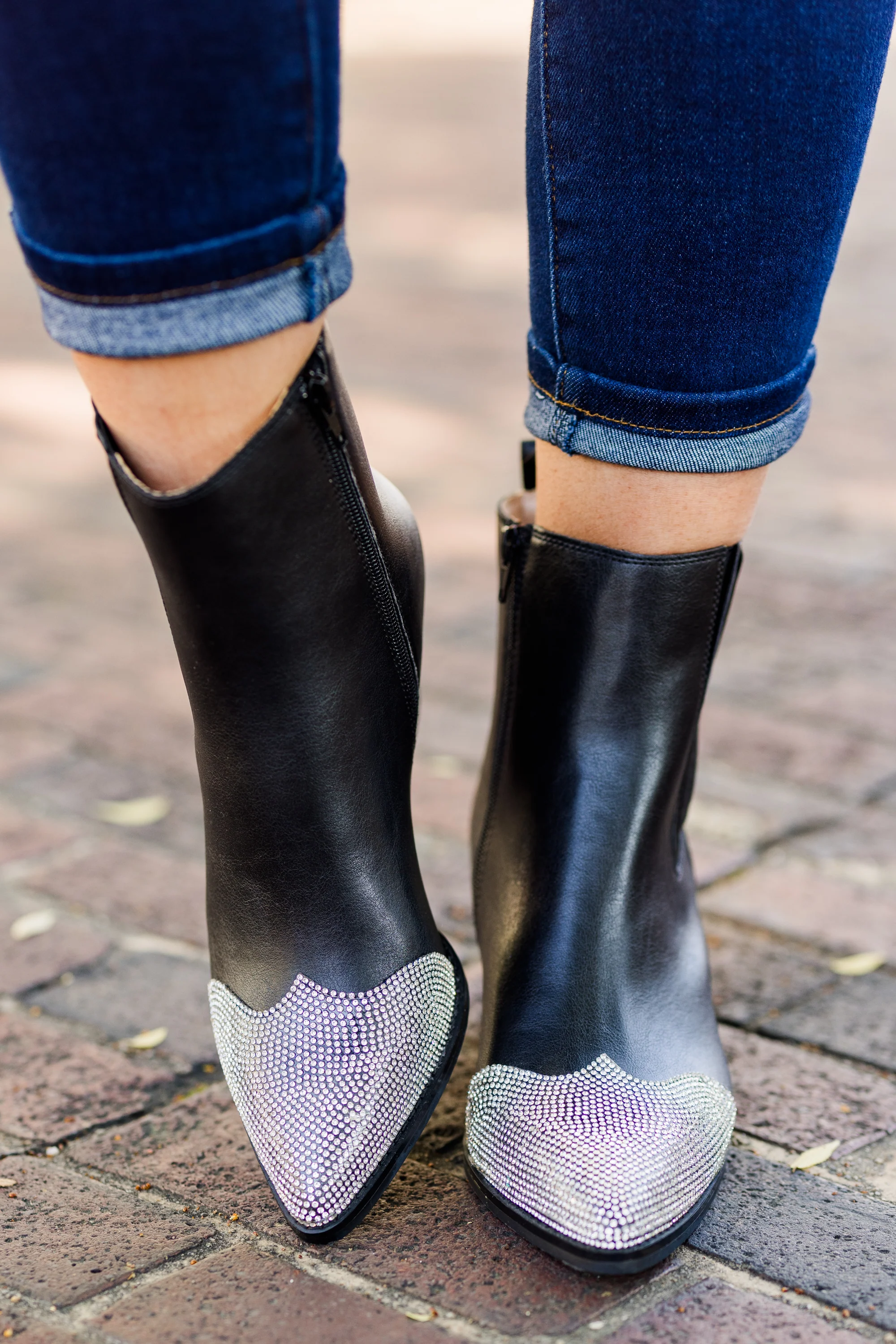 Ready For Me Booties, Black - Giverhouse