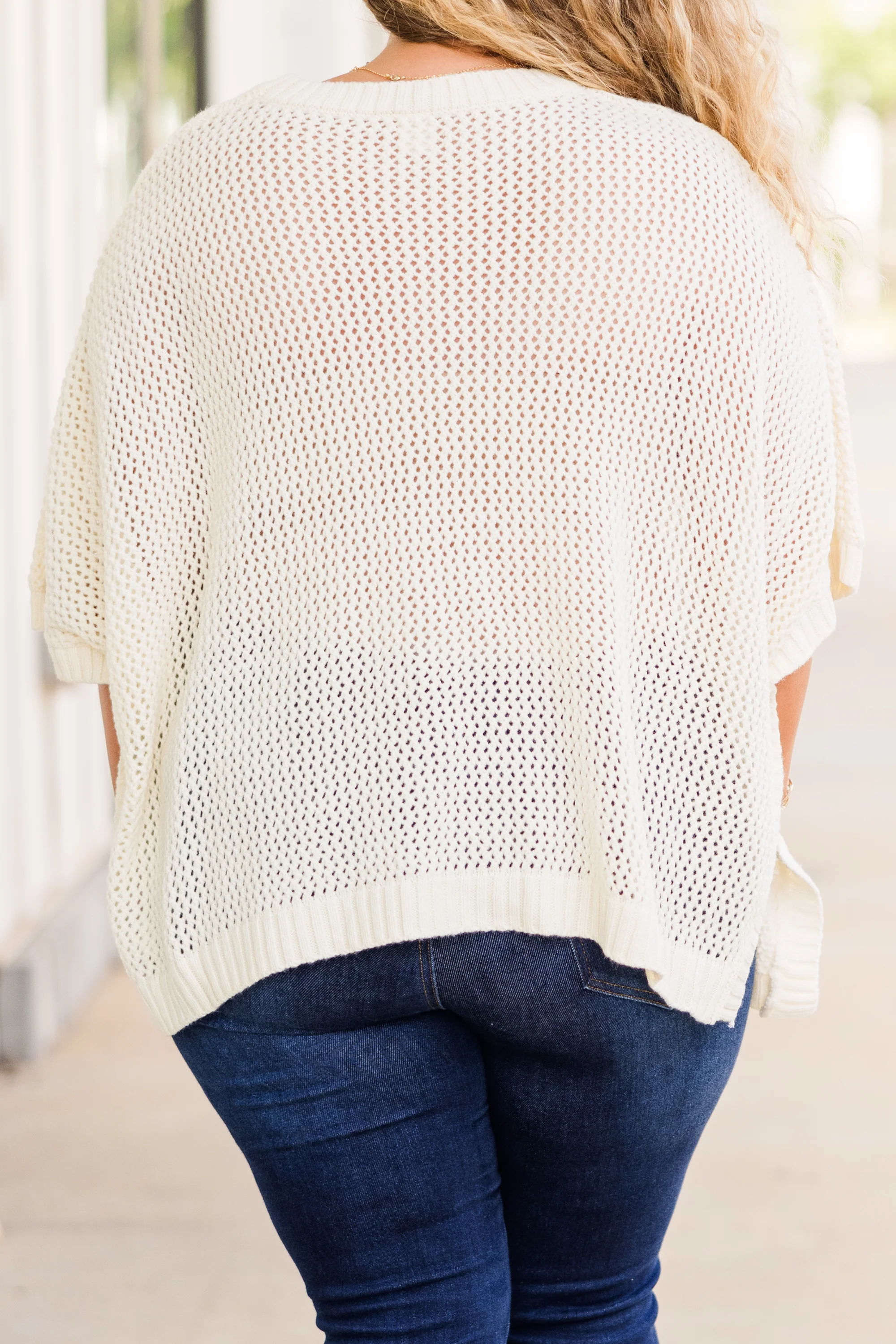 Chill Out Top, Ivory - Giverhouse