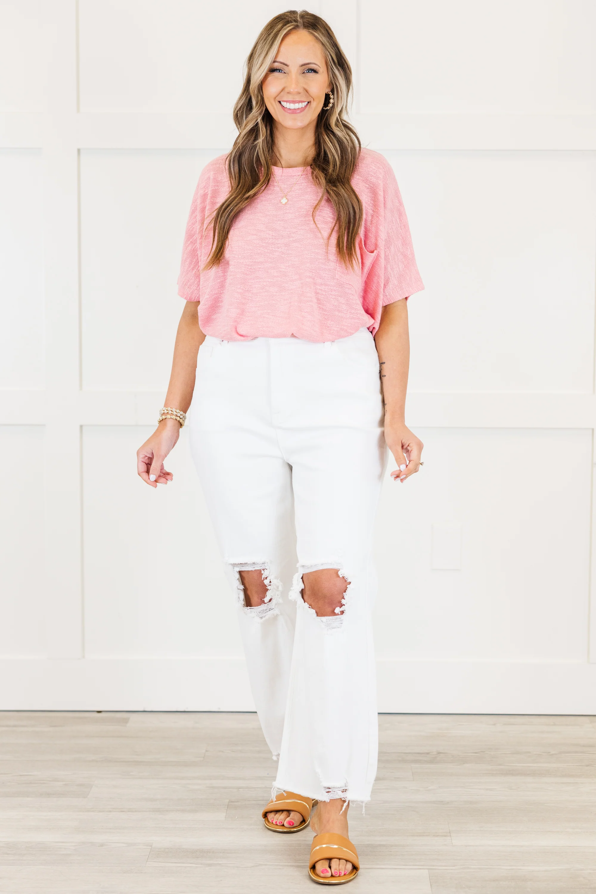 No Secrets Jeans, White - Giverhouse