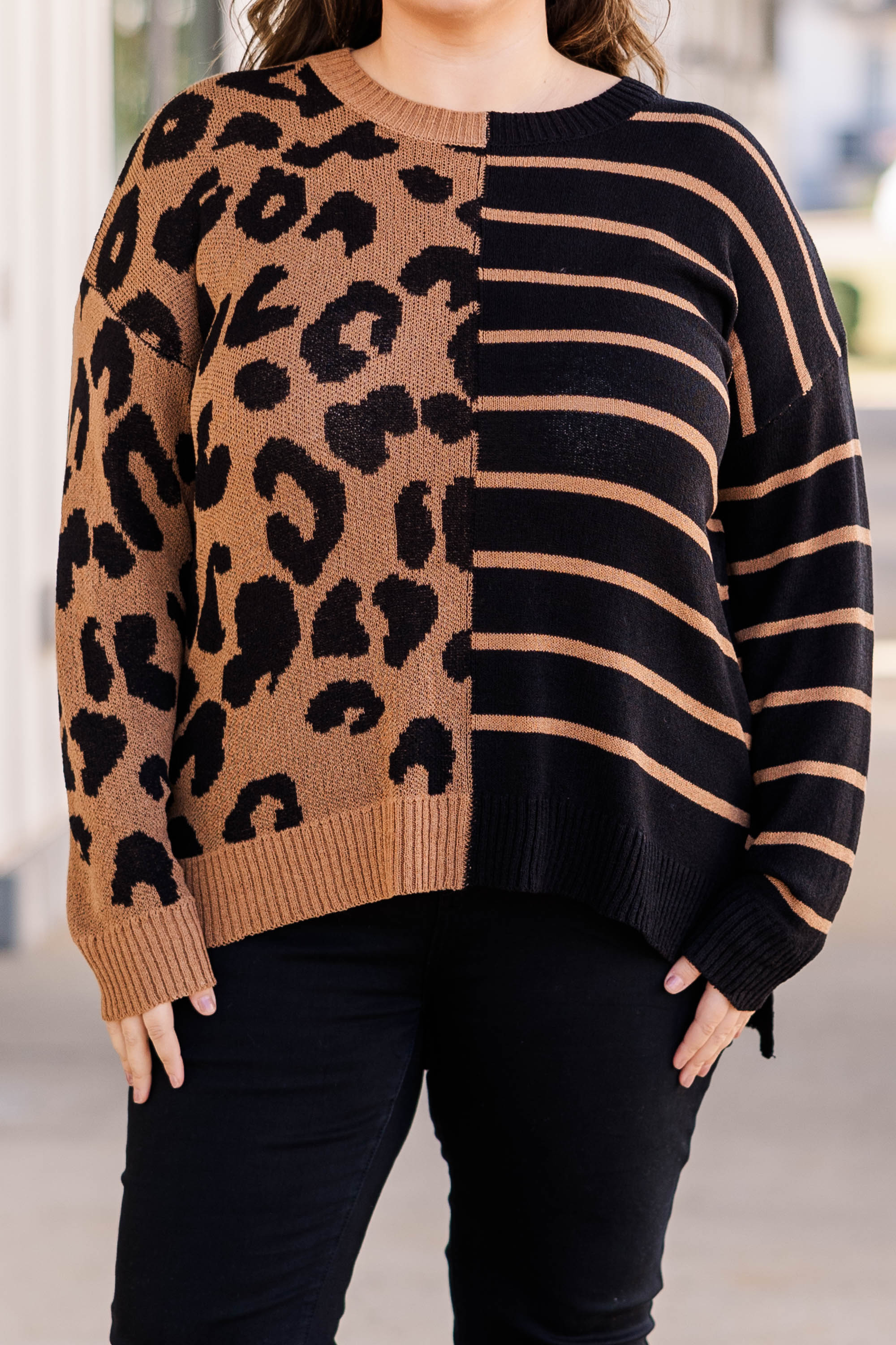 Perfect Balance Top, Brown - Giverhouse