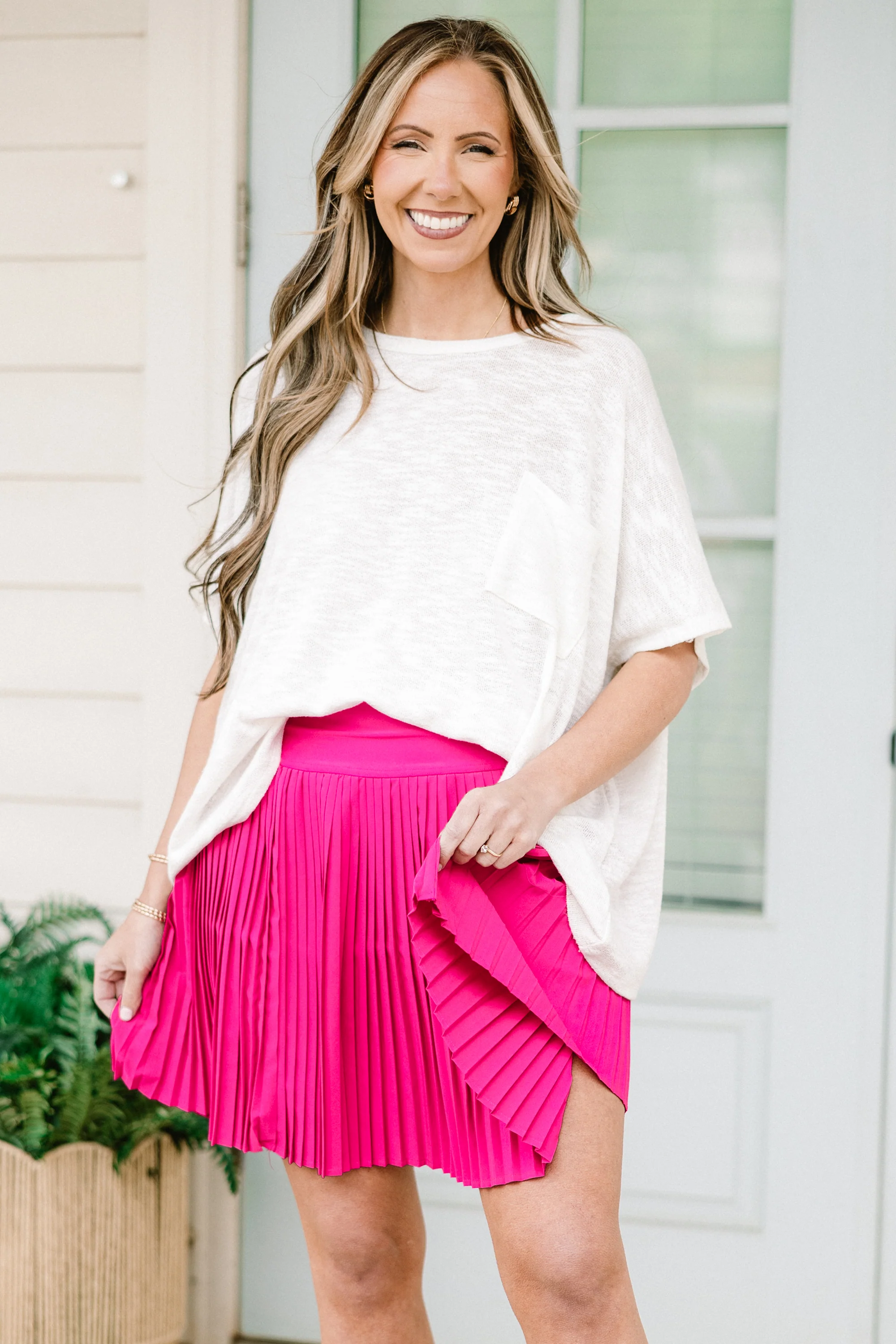 No Comparison Skort, Pink - Giverhouse